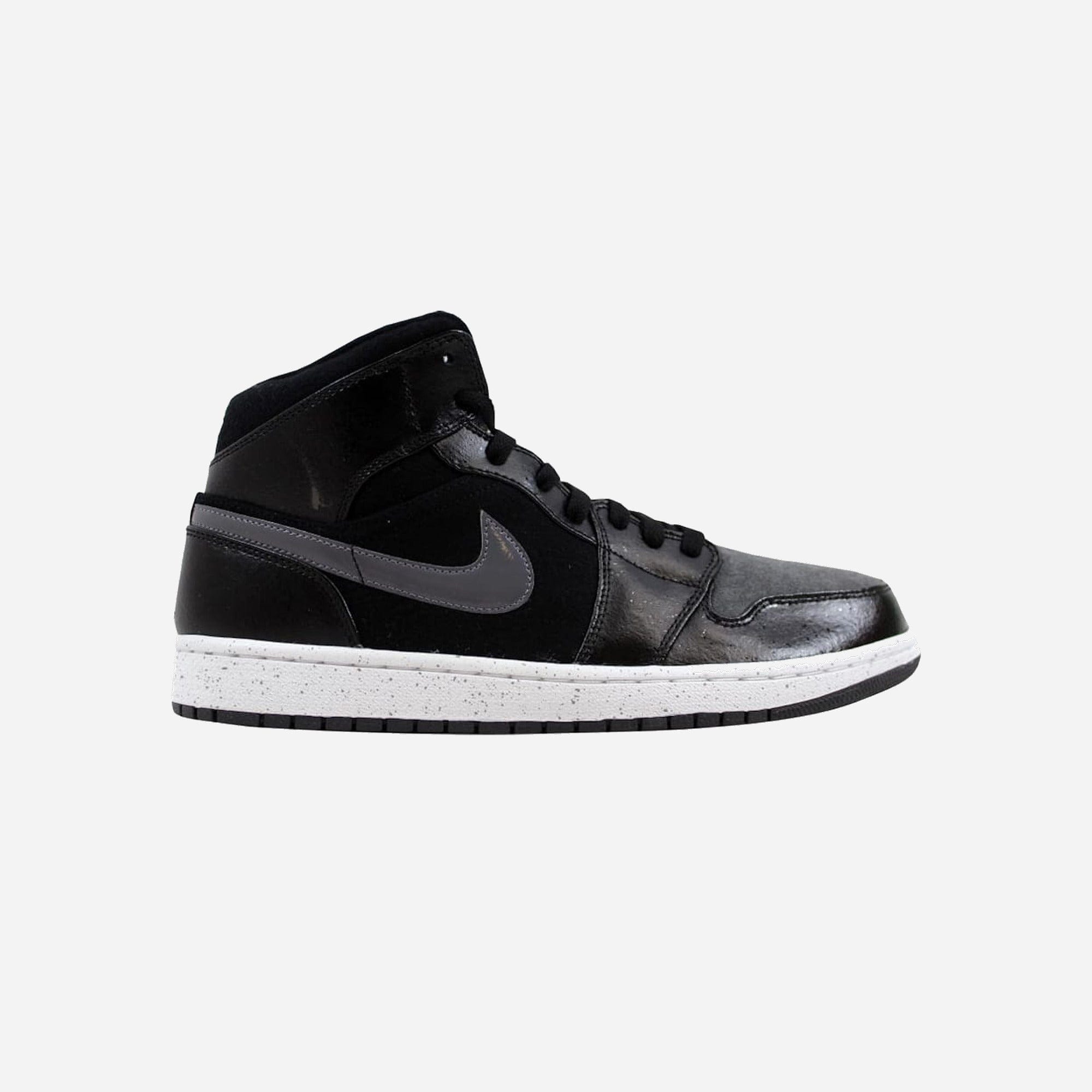 Nike Air Jordan 1 Mid Premium Winterized Black Grey