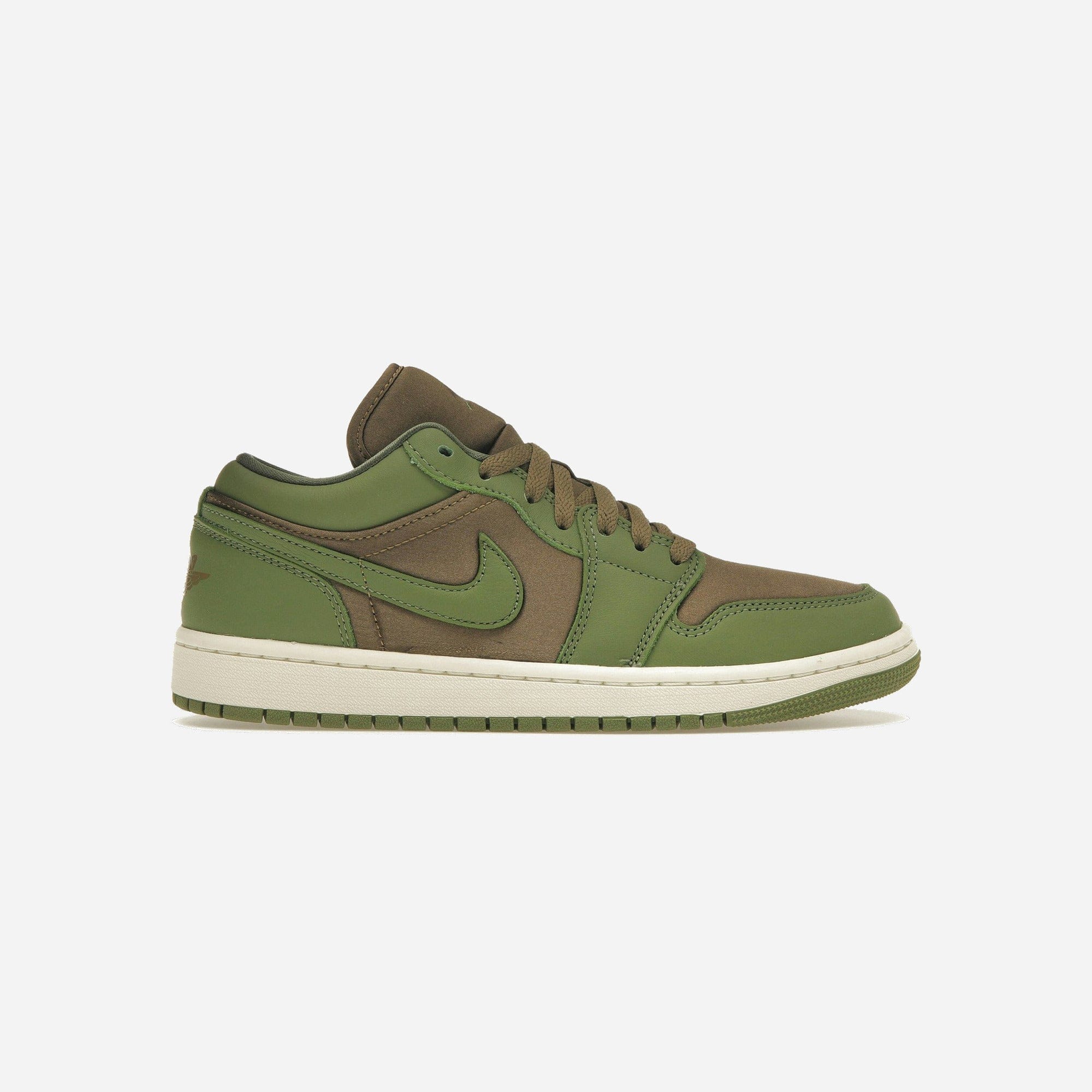 Nike Air Jordan 1 Low SE Brown Kelp Sky J Light Olive WMNS