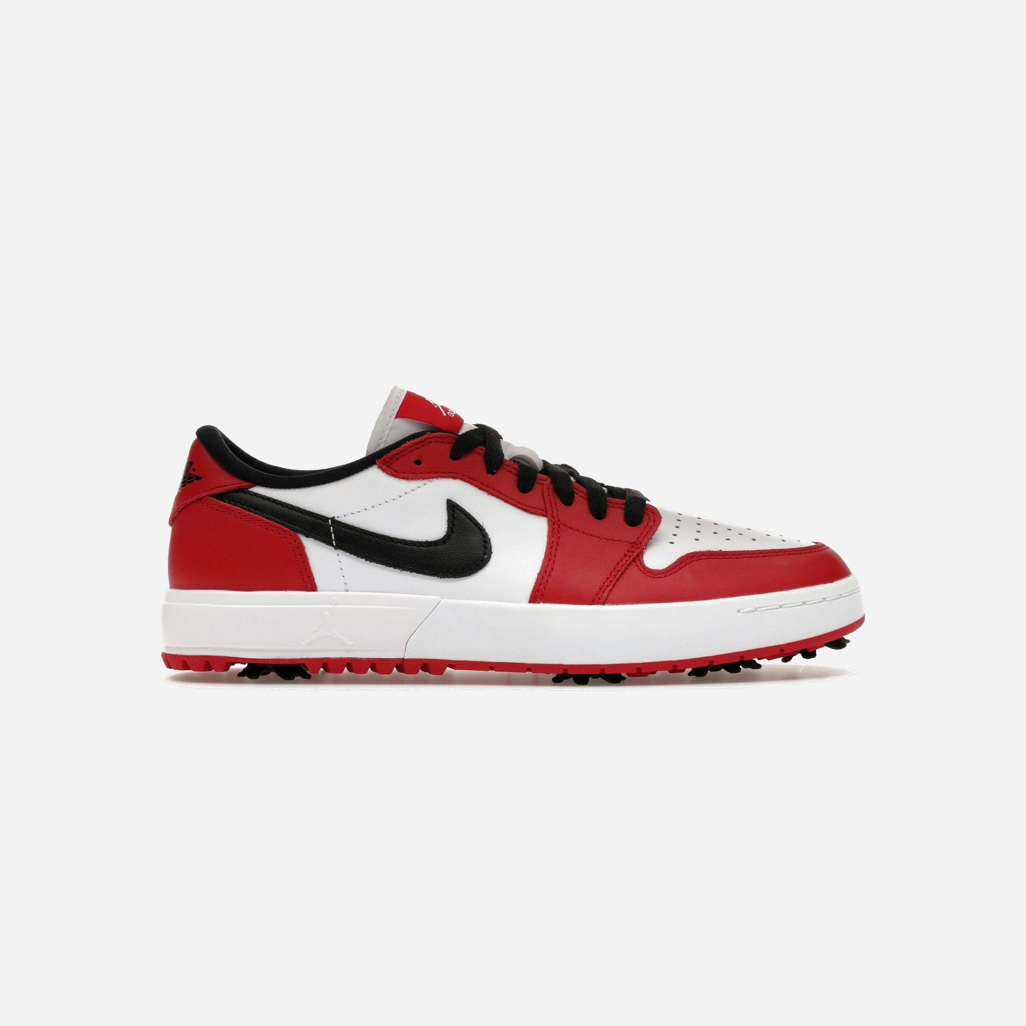 Nike Air Jordan 1 Low Golf Spiked Varsity Red White Black