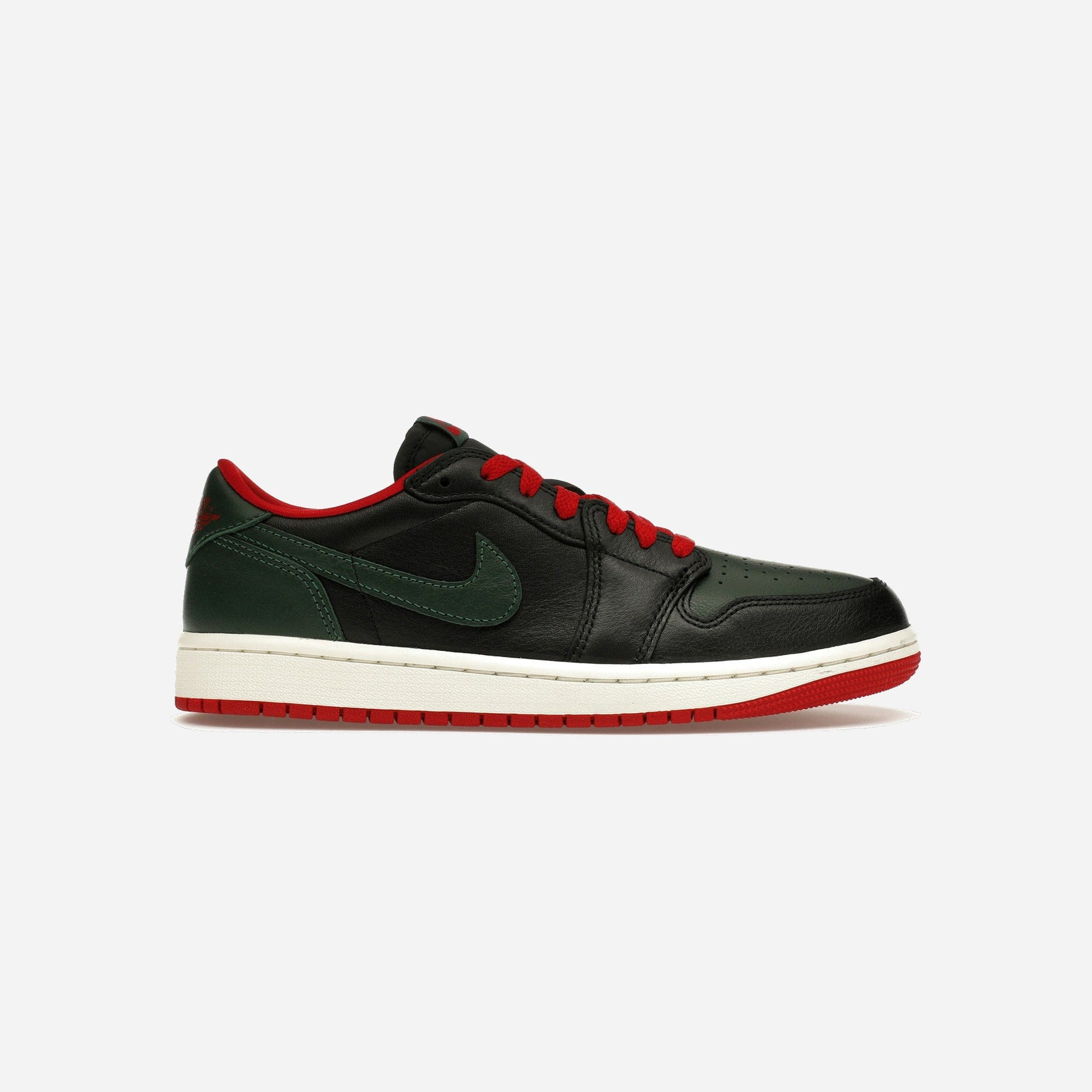 Nike Air Jordan 1 Retro Low OG Gorge Green Varsity Red WMNS