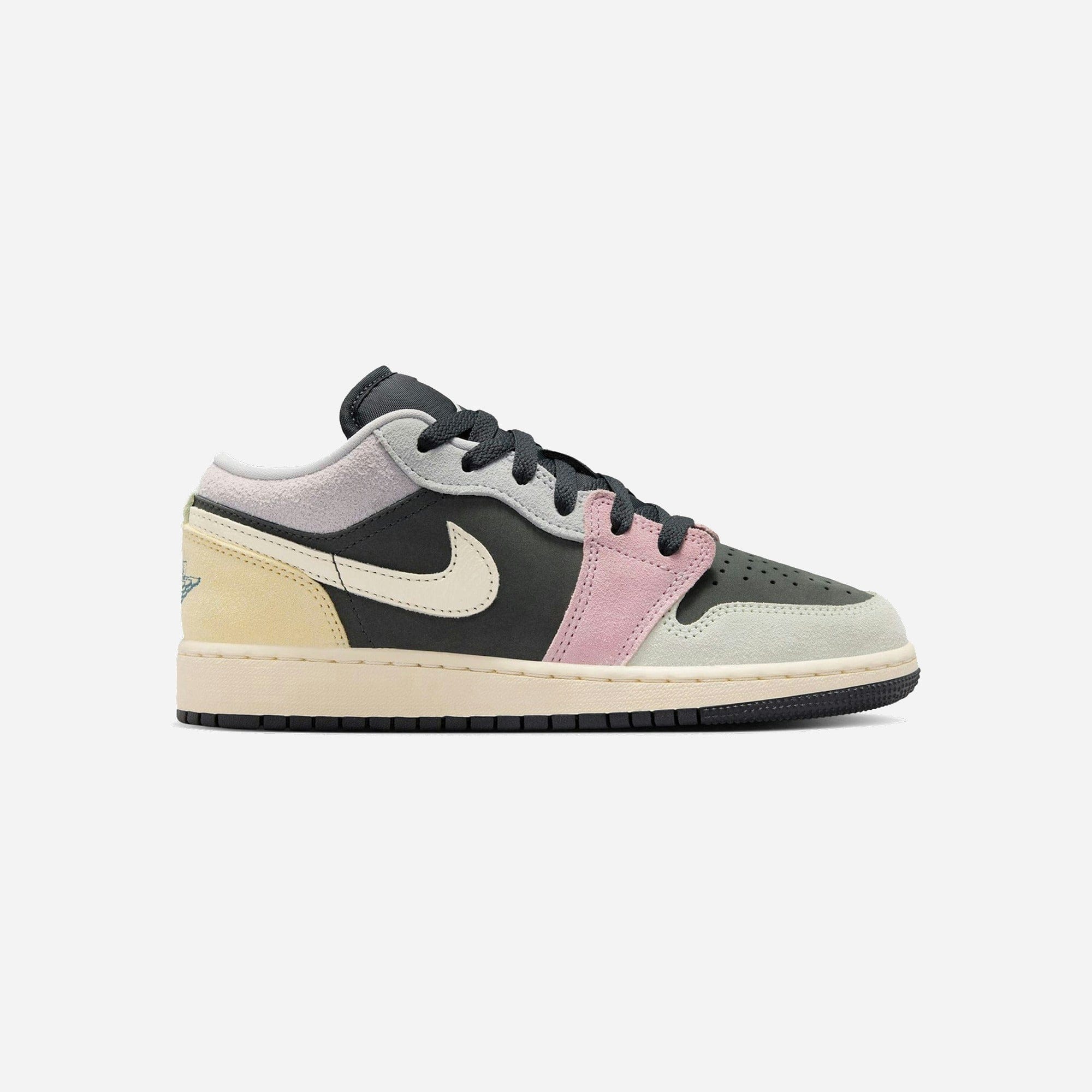 Nike Air Jordan 1 Low SE Black Pastels GS