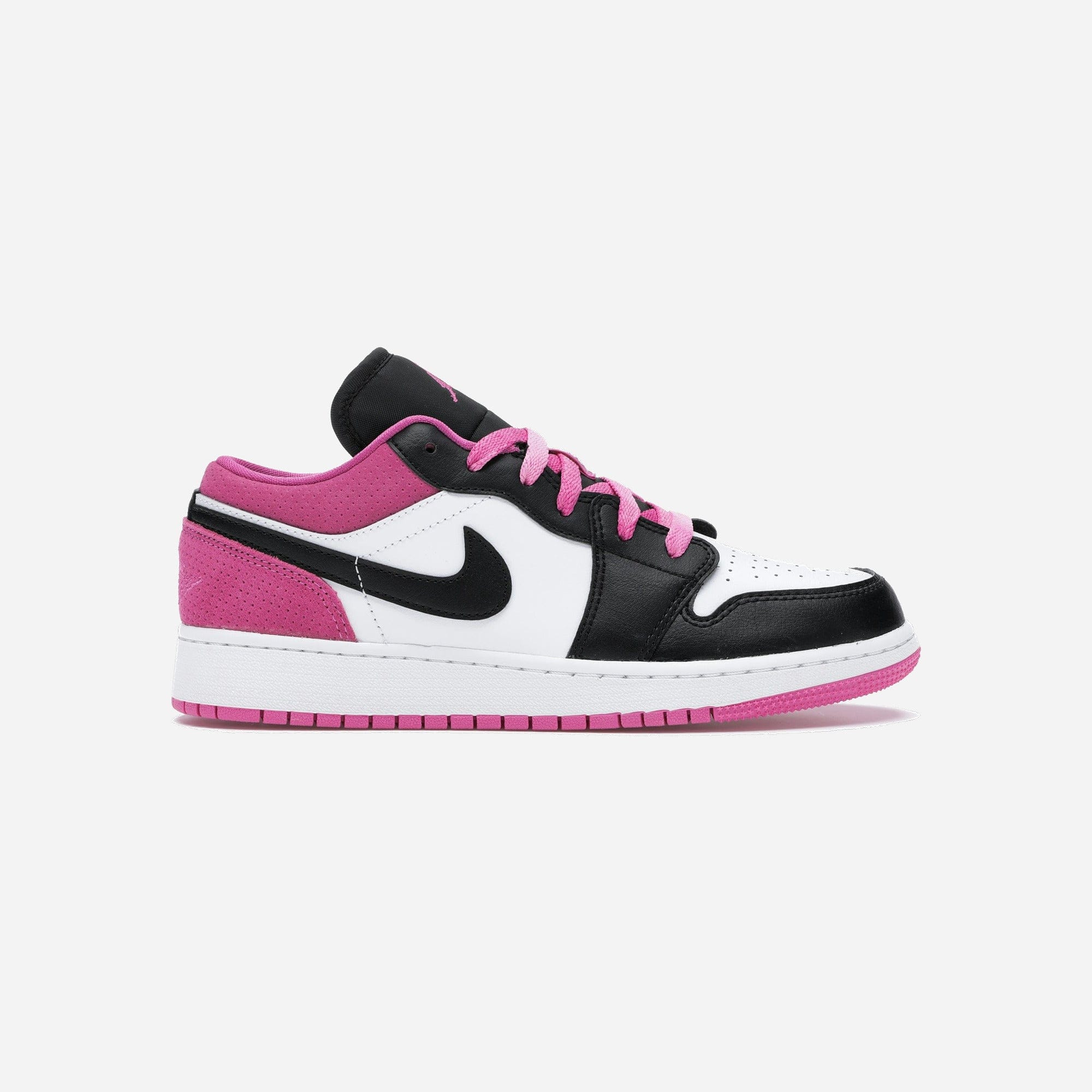 Nike Air Jordan 1 Low Black Active Fuchsia GS