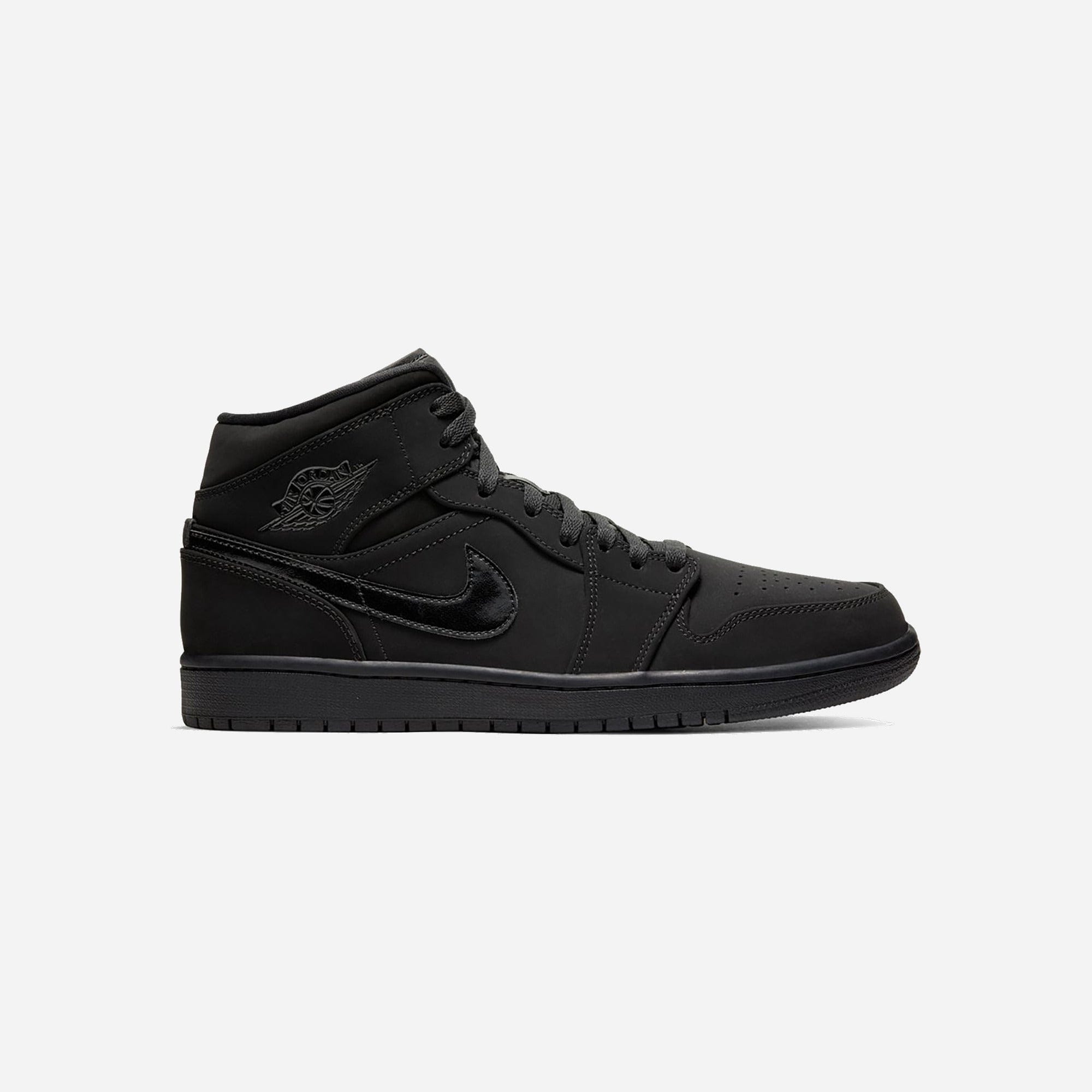 Nike Air Jordan 1 Mid Triple Black (2020)
