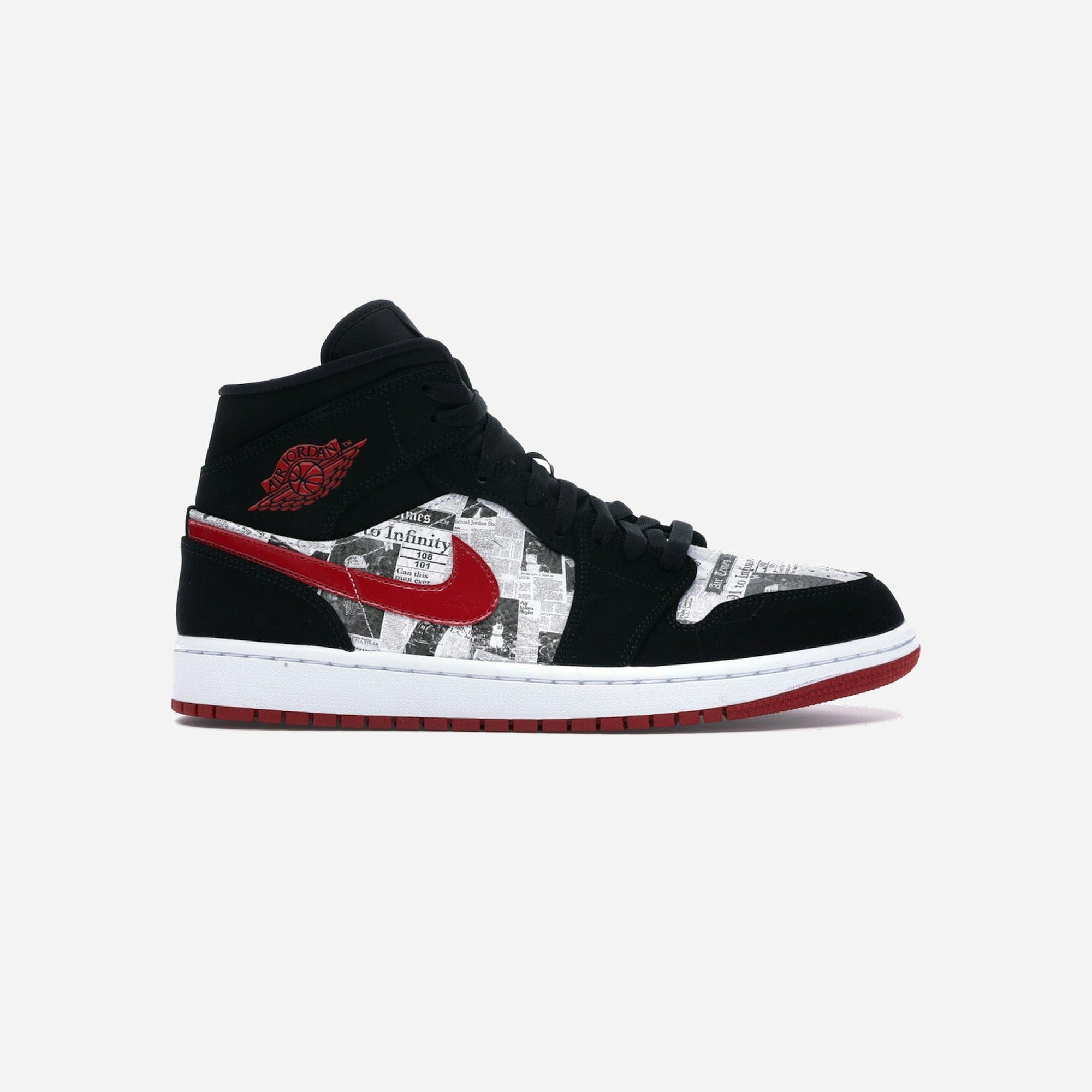 Nike Air Jordan 1 Mid Newspaper Air Times