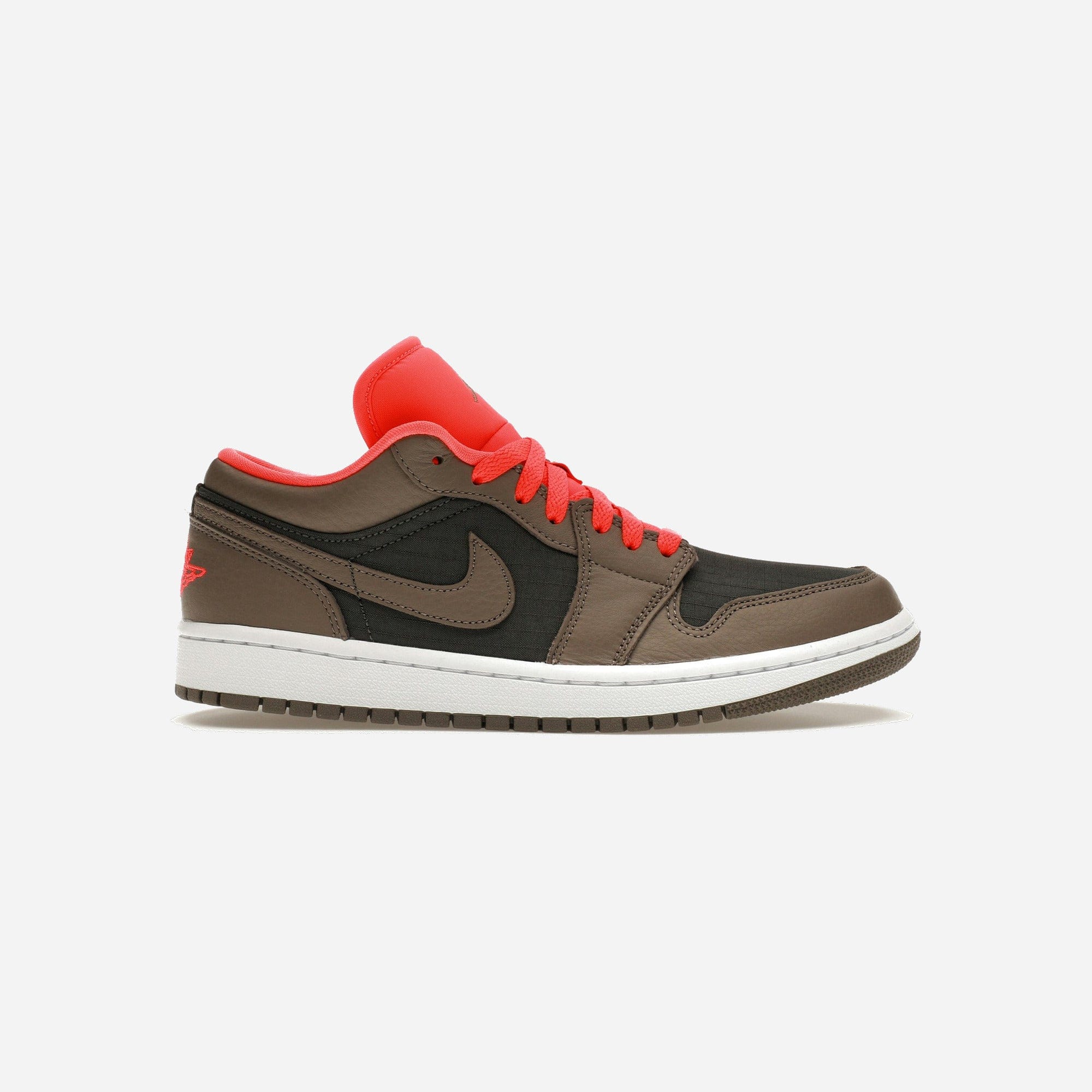 Nike Air Jordan 1 Low SE Newsprint Olive Grey WMNS