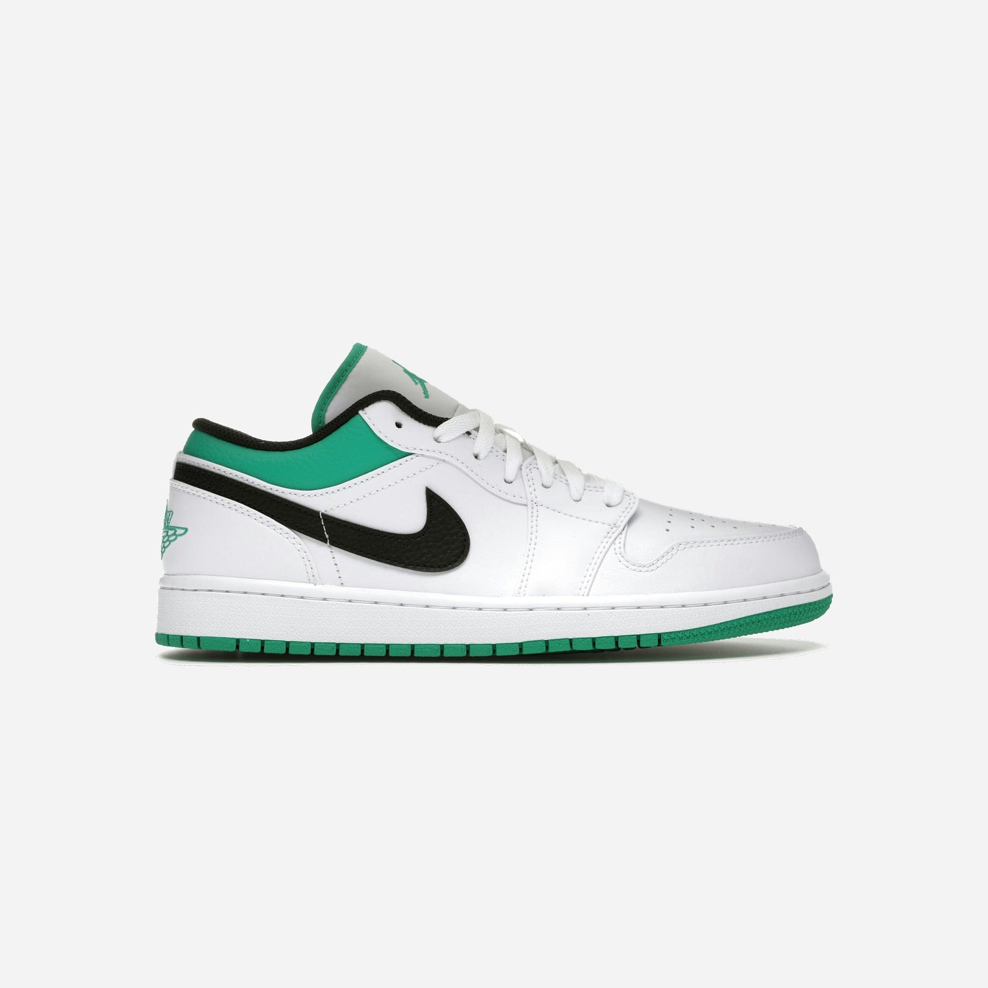 Nike Air Jordan 1 Low White Lucky Green Black