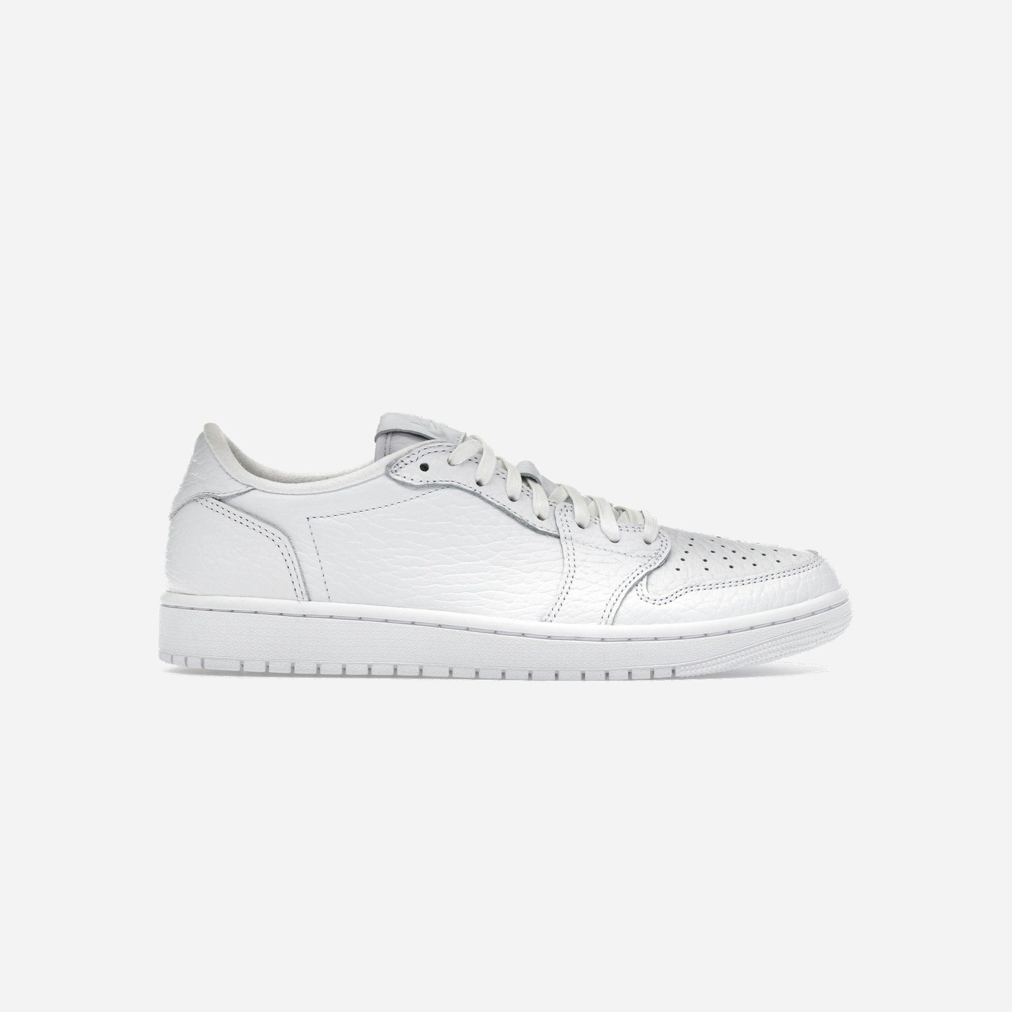 Nike Air Jordan 1 Retro Low Swooshless Triple White (2025)