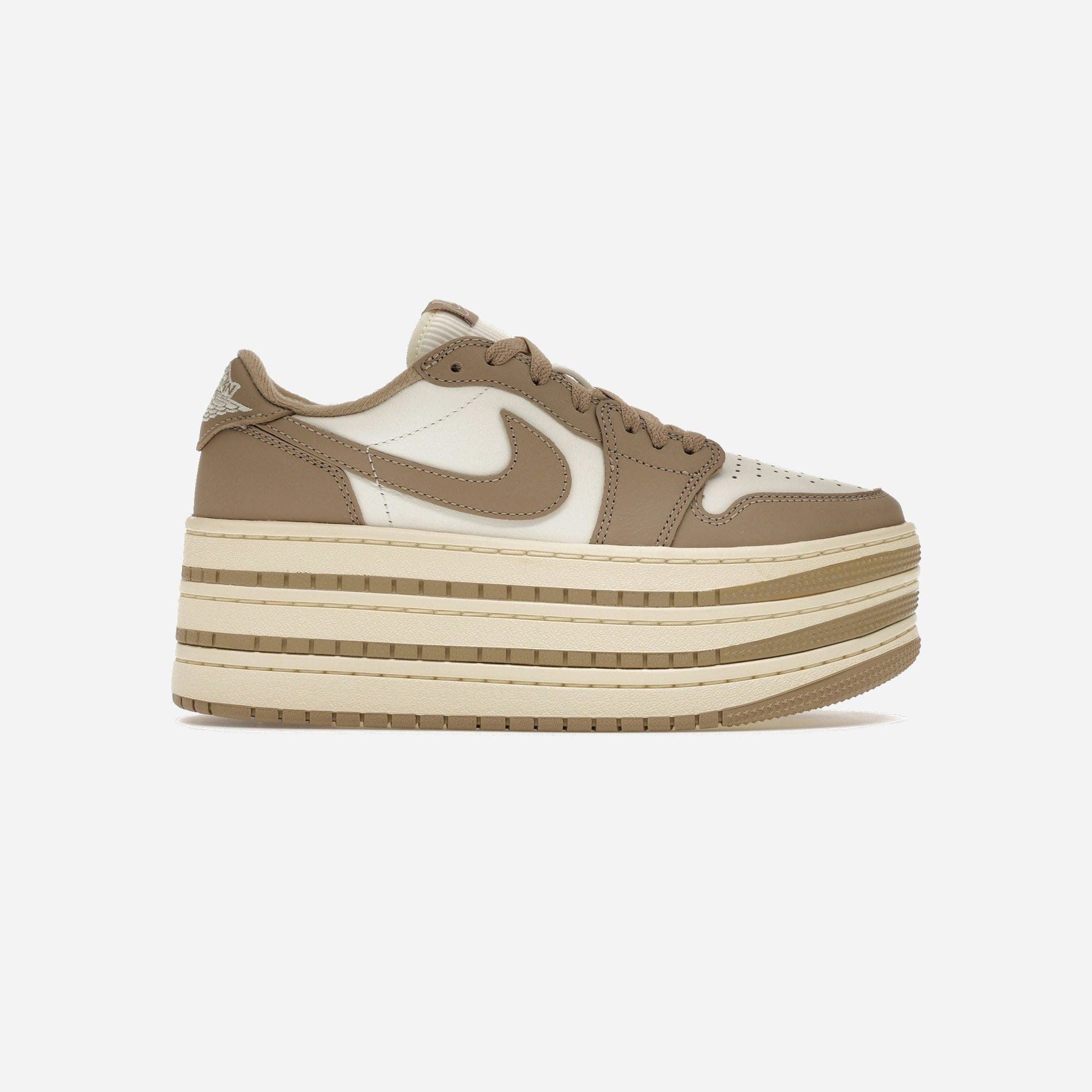 Nike Air Jordan 1 Low Triple Stack Khaki Sail WMNS