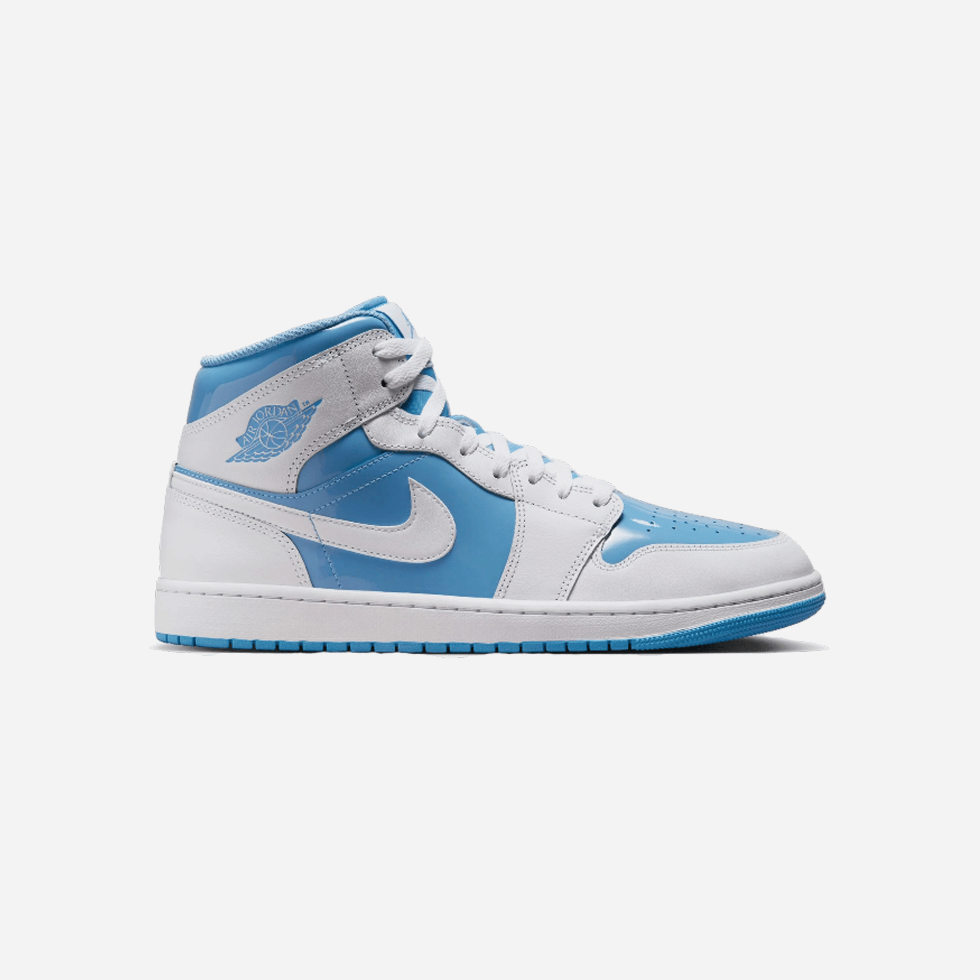Nike Air Jordan 1 Retro Mid Legend Blue Lifestyle Shoes White/Legend Blue