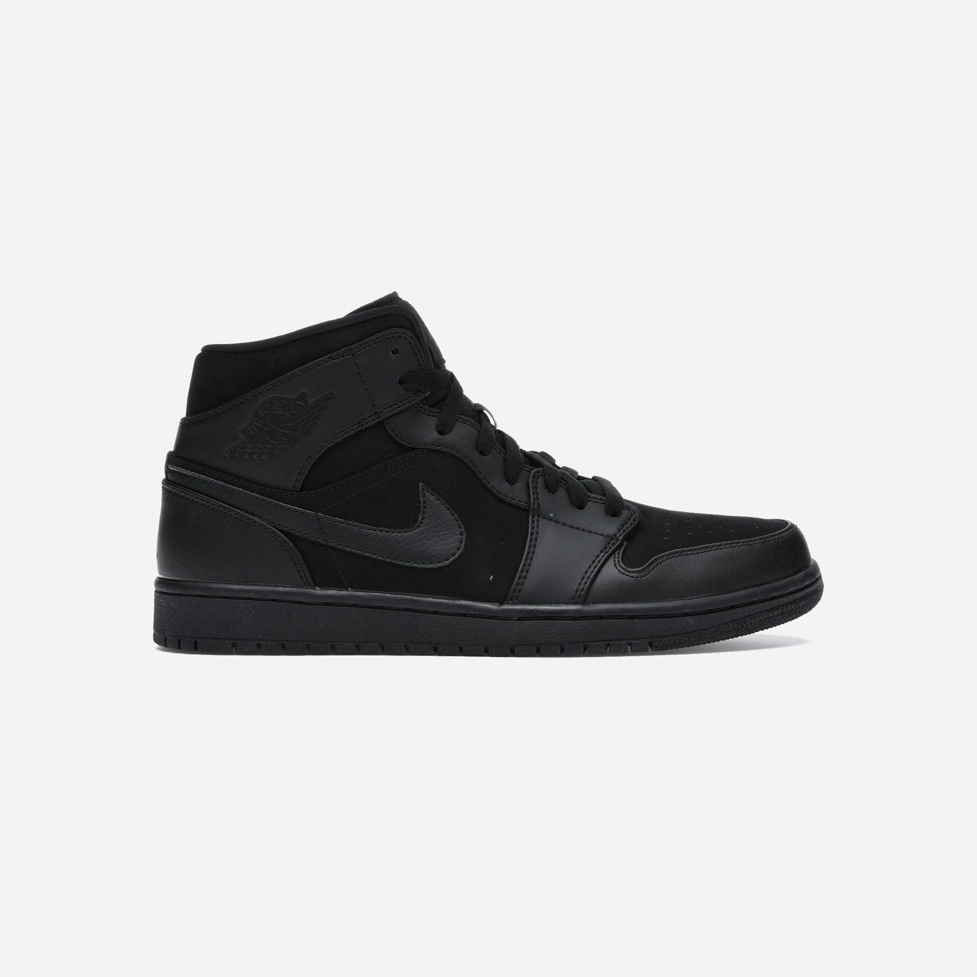 Nike Air Jordan 1 Mid Triple Black (2014)