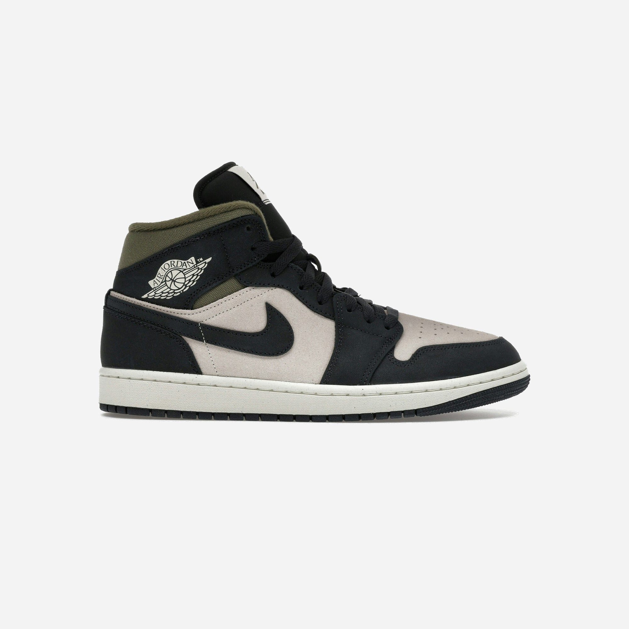 Nike Air Jordan 1 Mid SE Off Noir Medium Olive