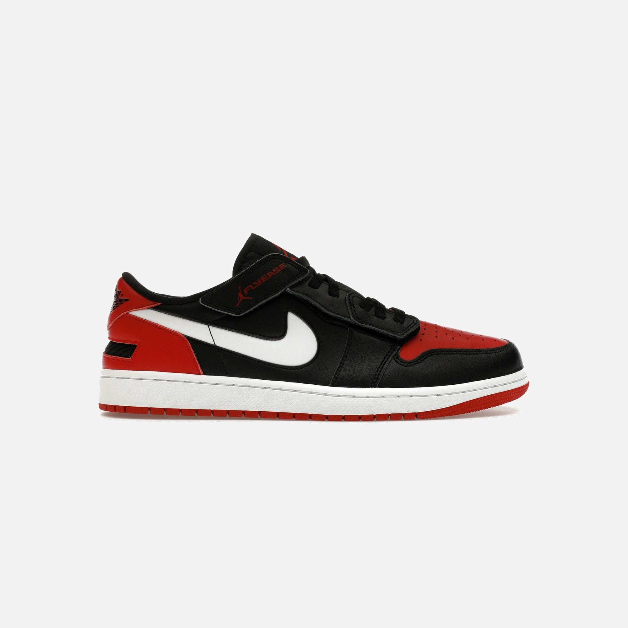 Nike Air Jordan 1 Low FlyEase Black White Gym Red