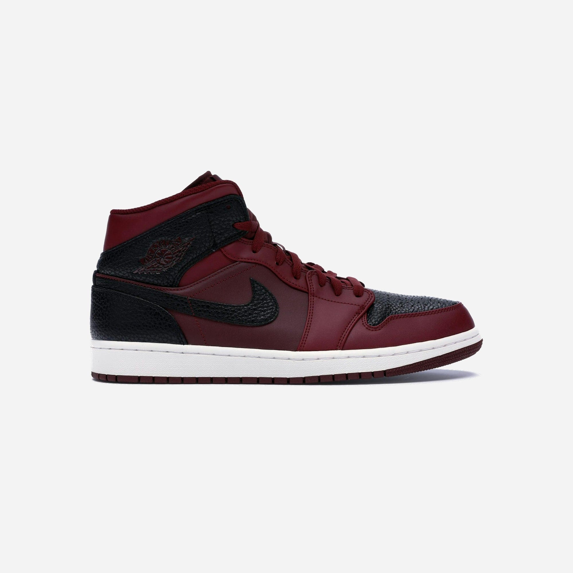 Nike Air Jordan 1 Retro Mid Team Red Black