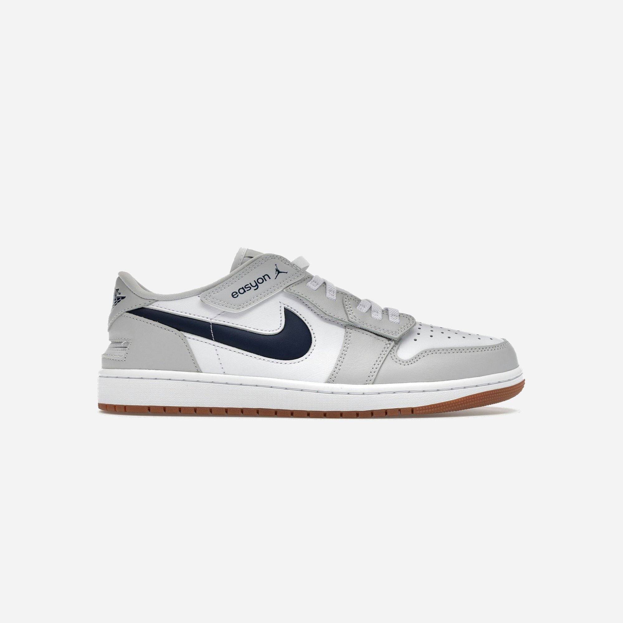 Nike Air Jordan 1 Low EasyOn White Neutral Grey Gum Midnight Navy