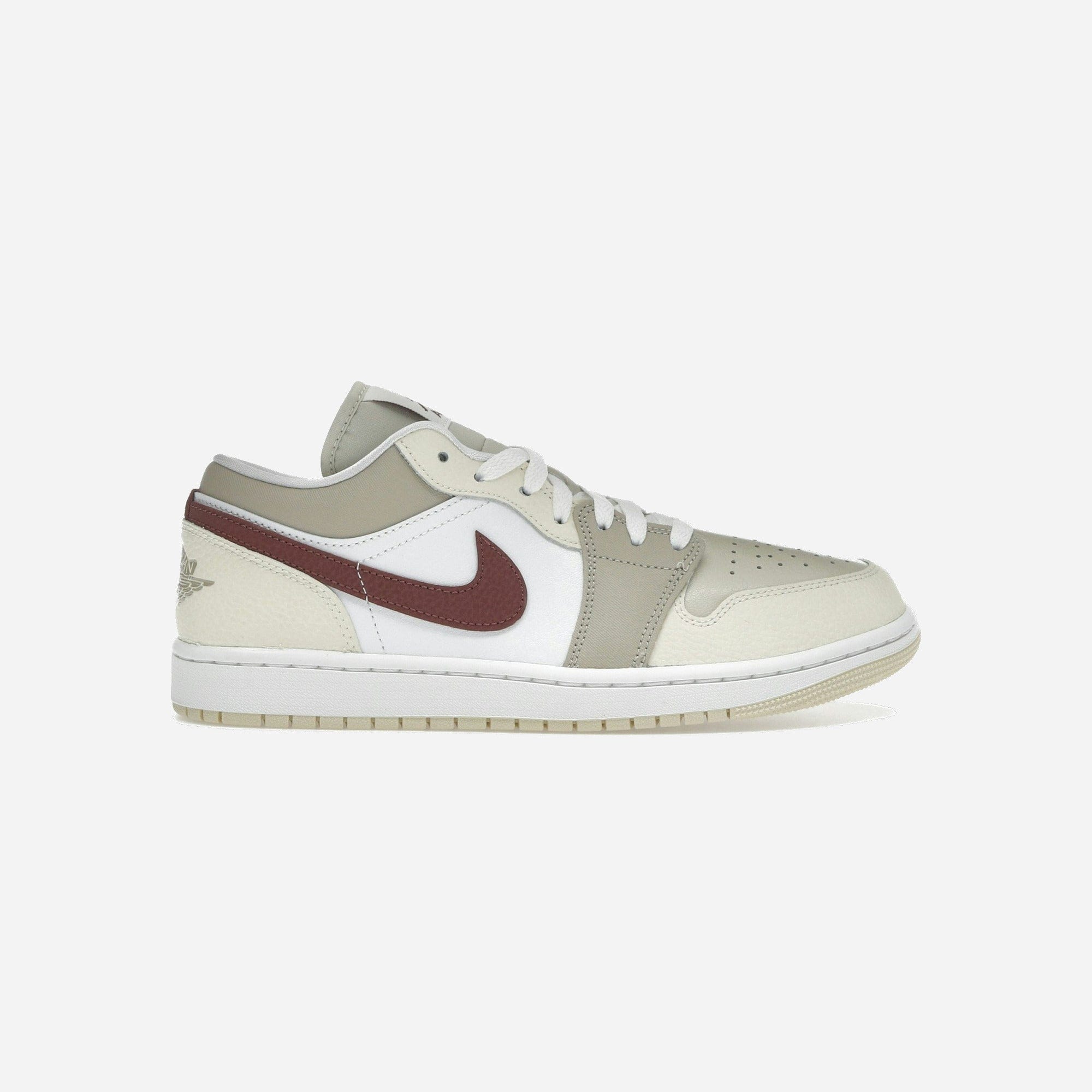 Nike Air Jordan 1 Low SE Desert Khaki Red Sepia WMNS