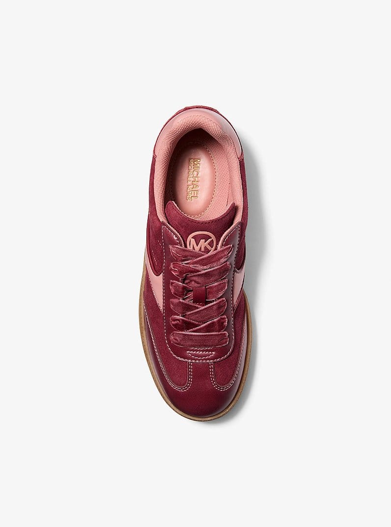 Sammy Polyester Microsuede Sneaker