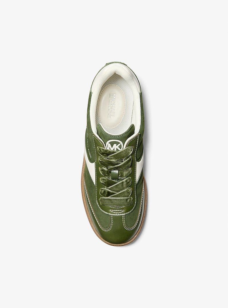 Sammy Polyester Microsuede Sneaker