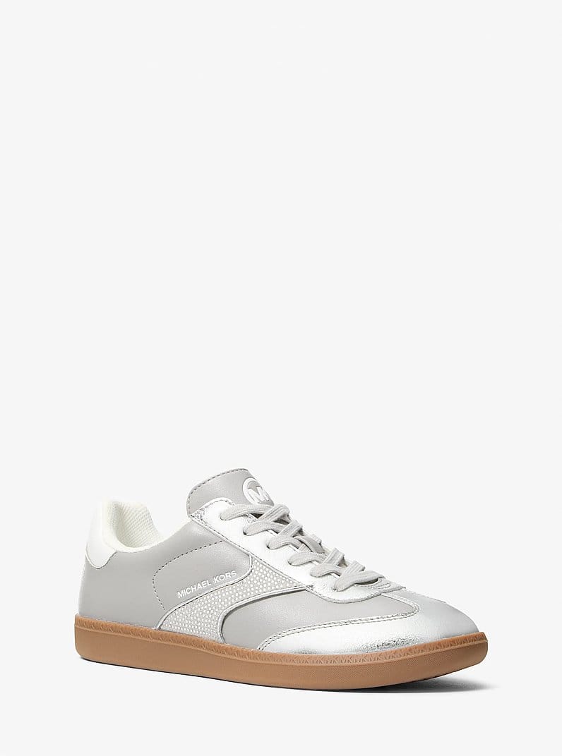 Sammy Embellished Metallic Sneaker