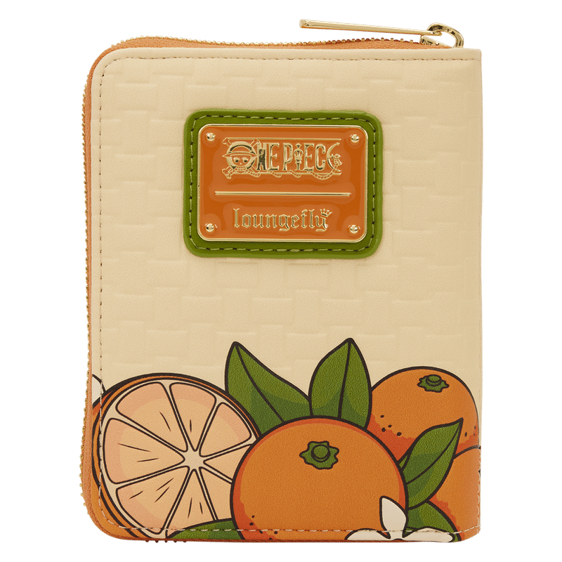 One Piece Exclusive Nami & Tangerines Zip Around Wallet