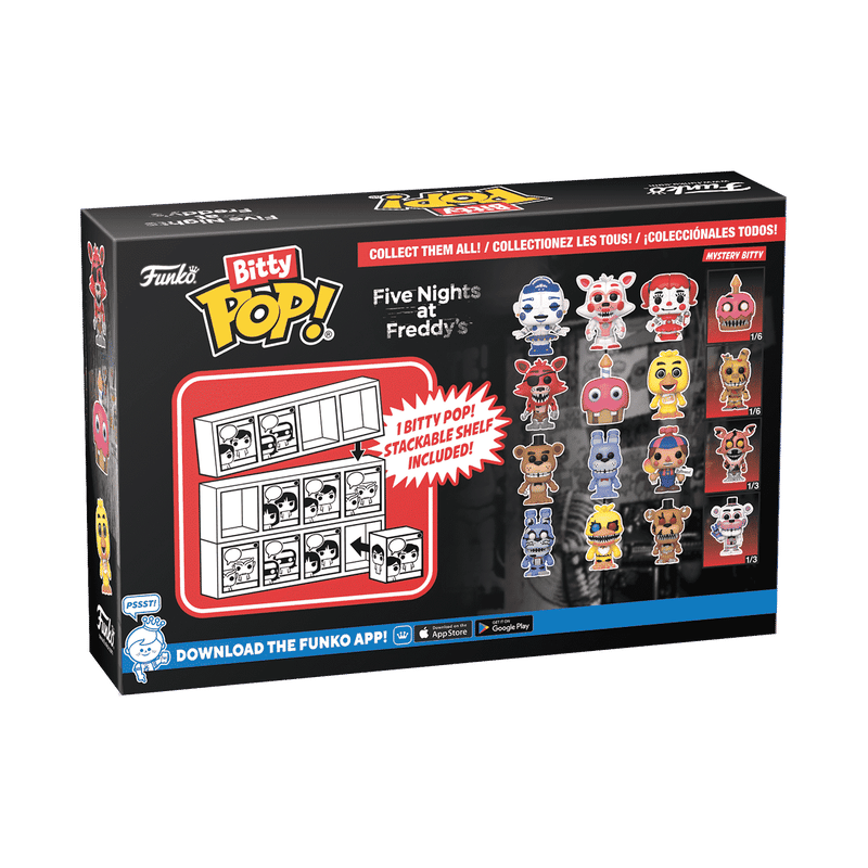 Bitty Pop! Five Nights at Freddy's 4-Pack Series 3