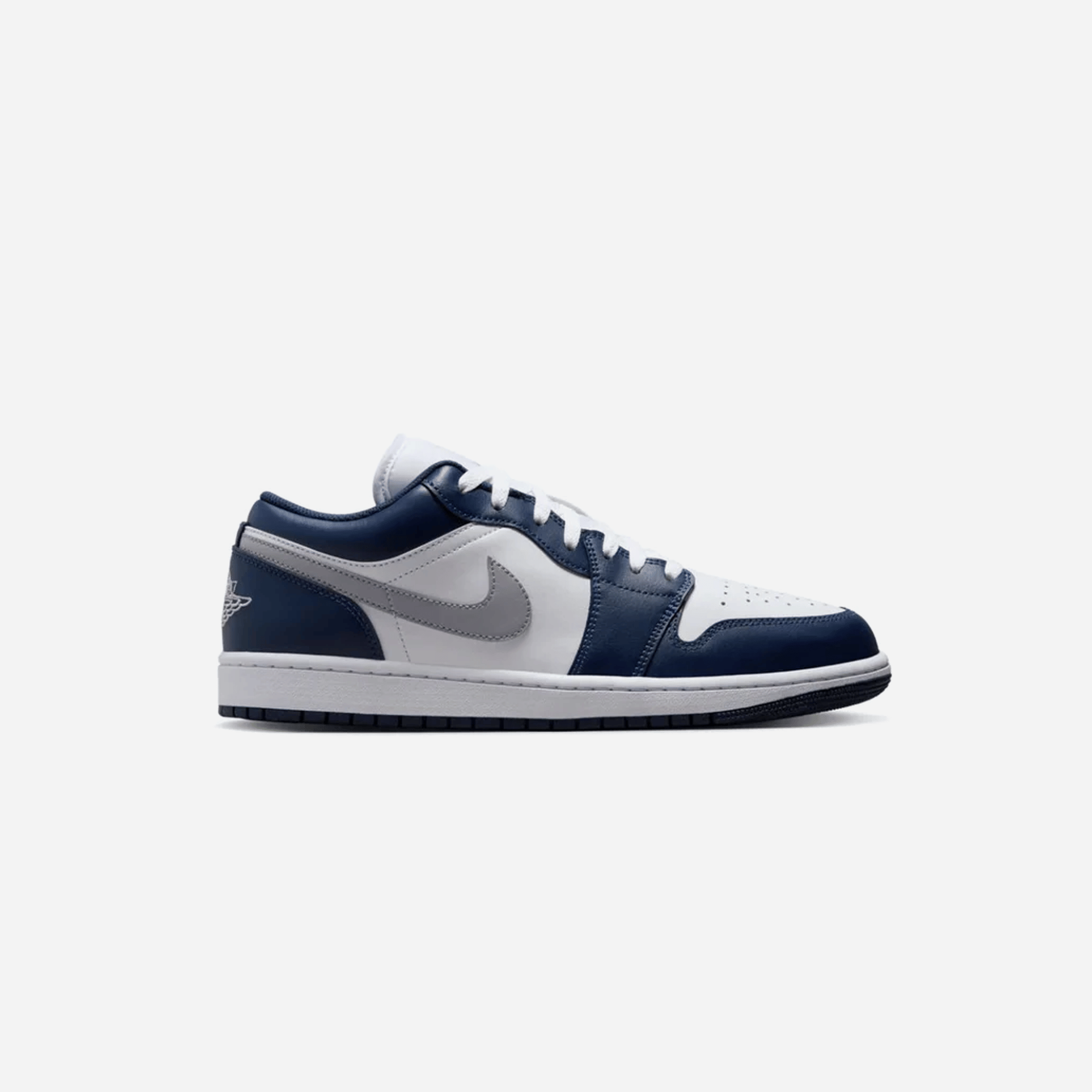 Nike Air Jordan 1 Low Midnight Navy Wolf Grey