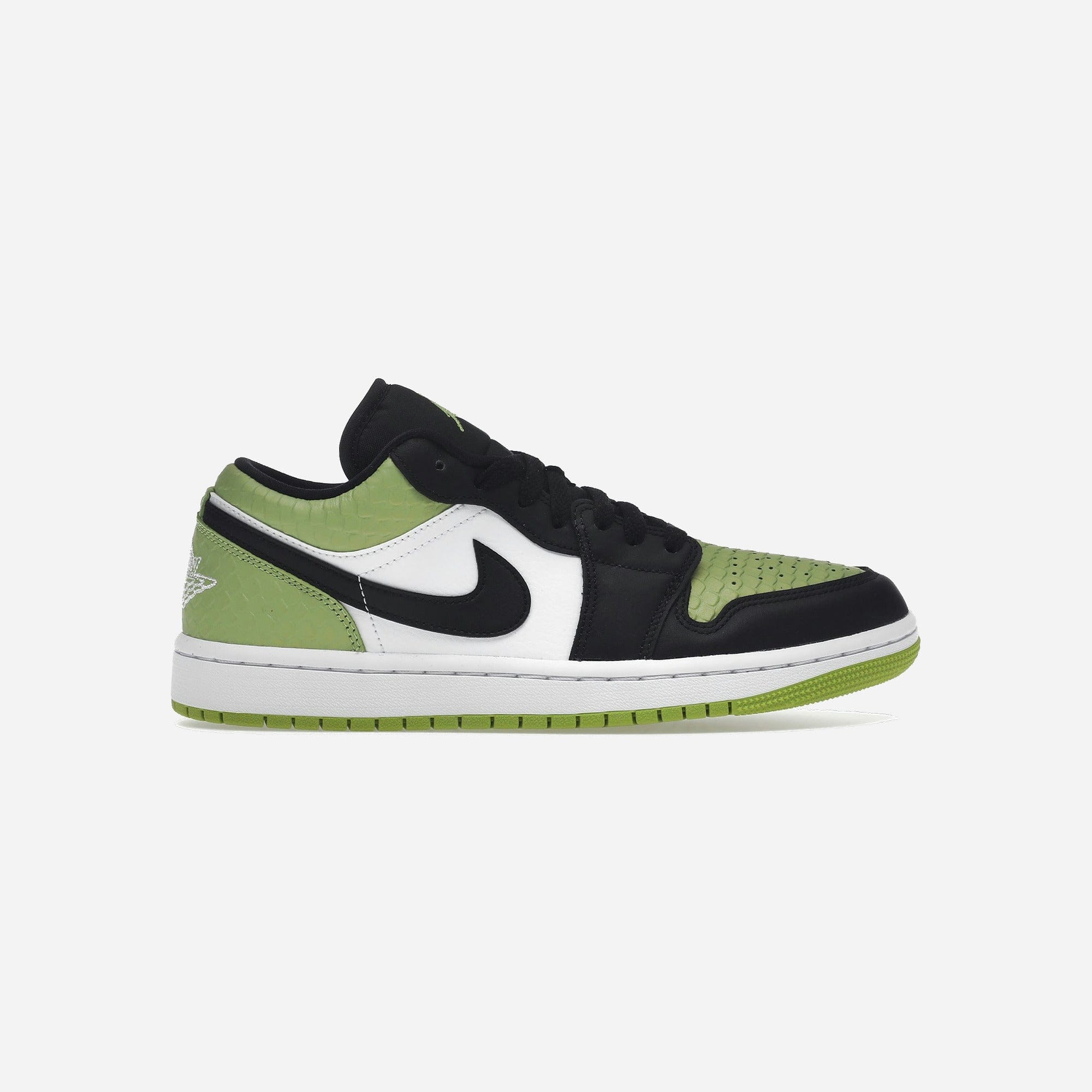 Nike Air Jordan 1 Low Snakeskin Vivid Green