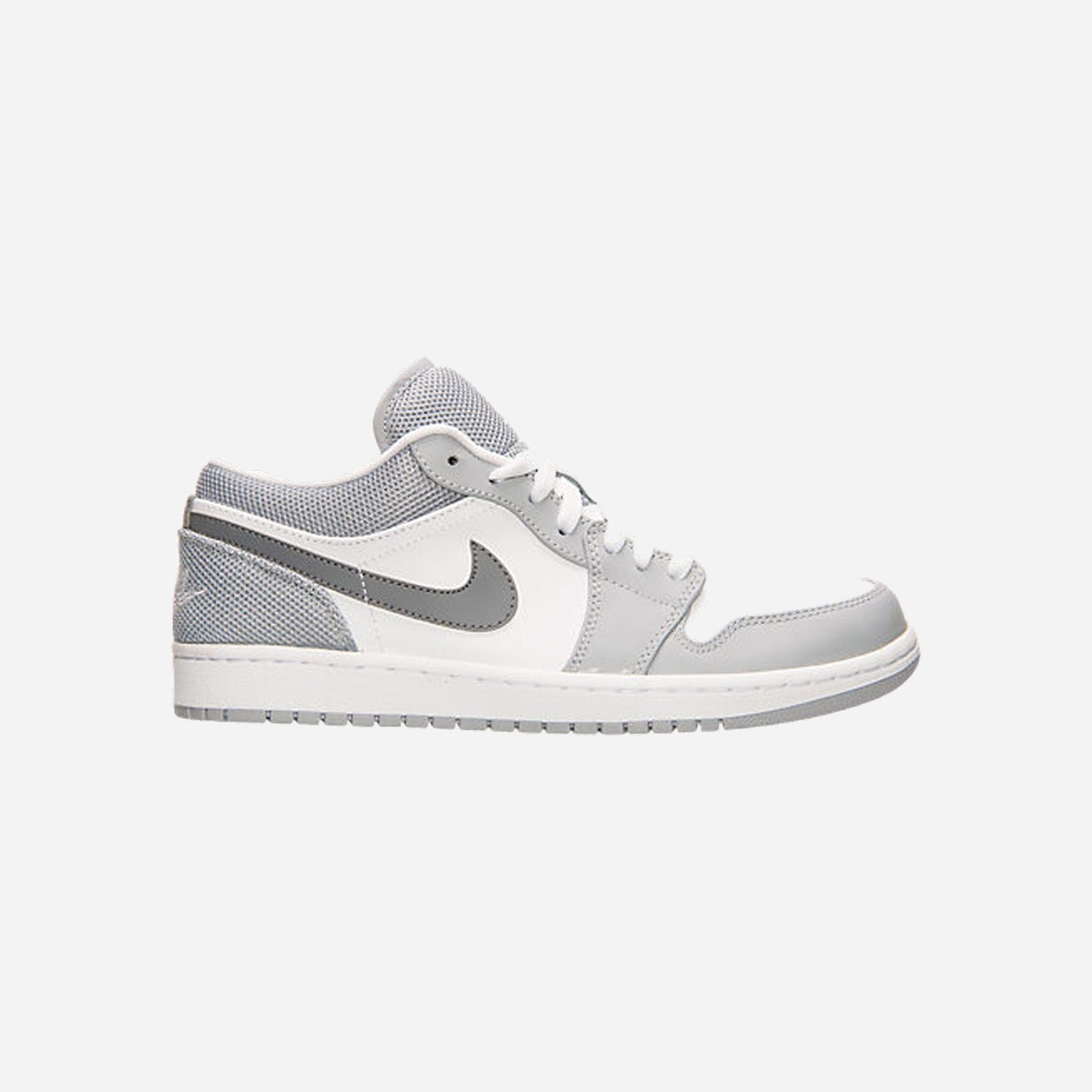 Nike Air Jordan 1 Low White Cool Grey Wolf Grey