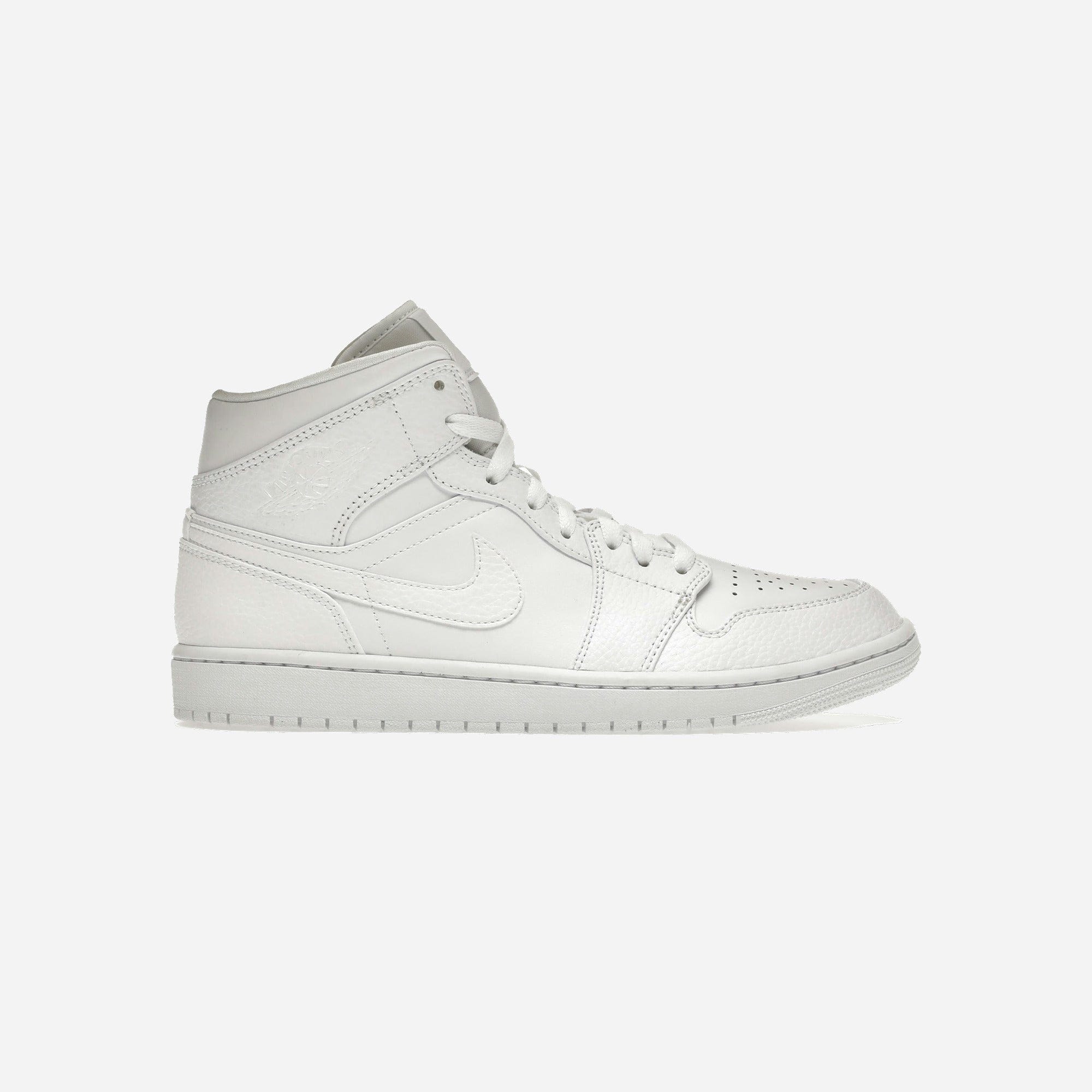 Nike Air Jordan 1 Mid Triple White 2.0 (2020)