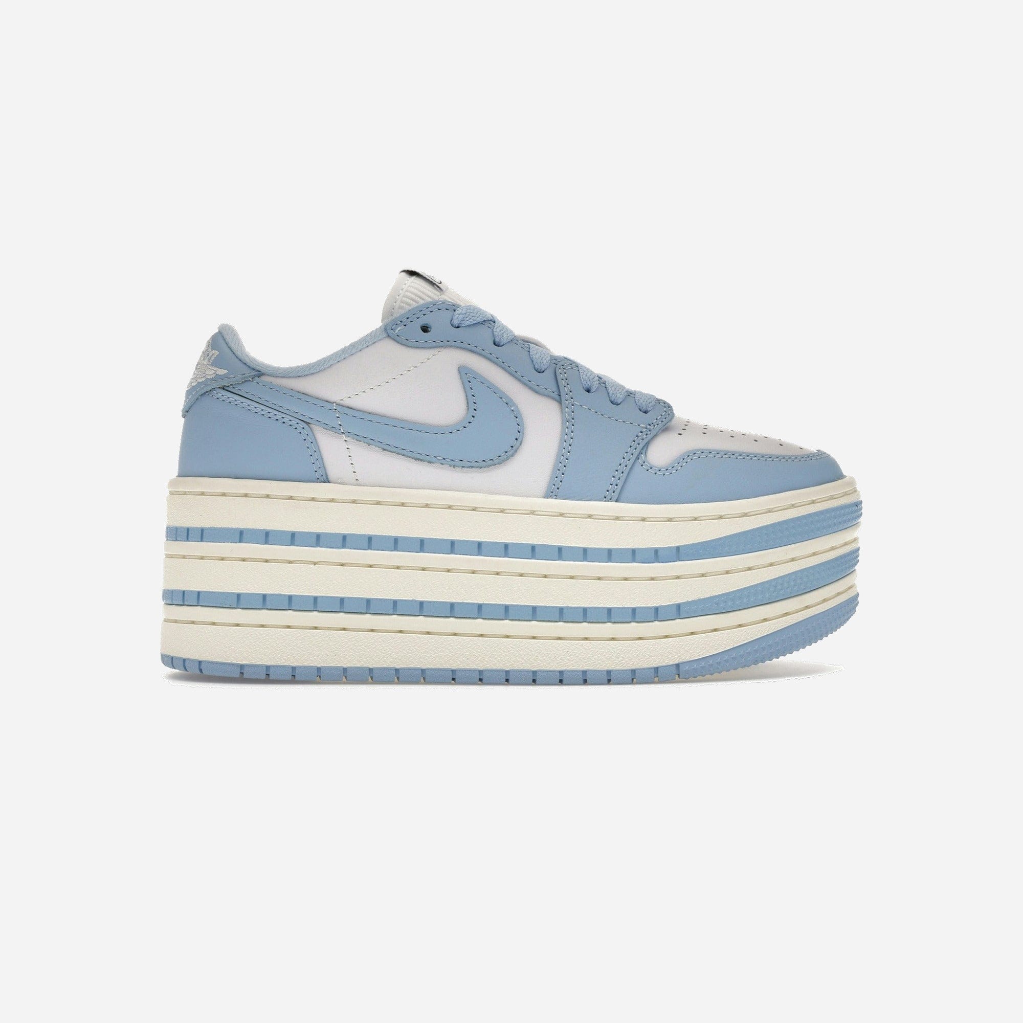 Nike Air Jordan 1 Low Triple Stack Psychic Blue White WMNS