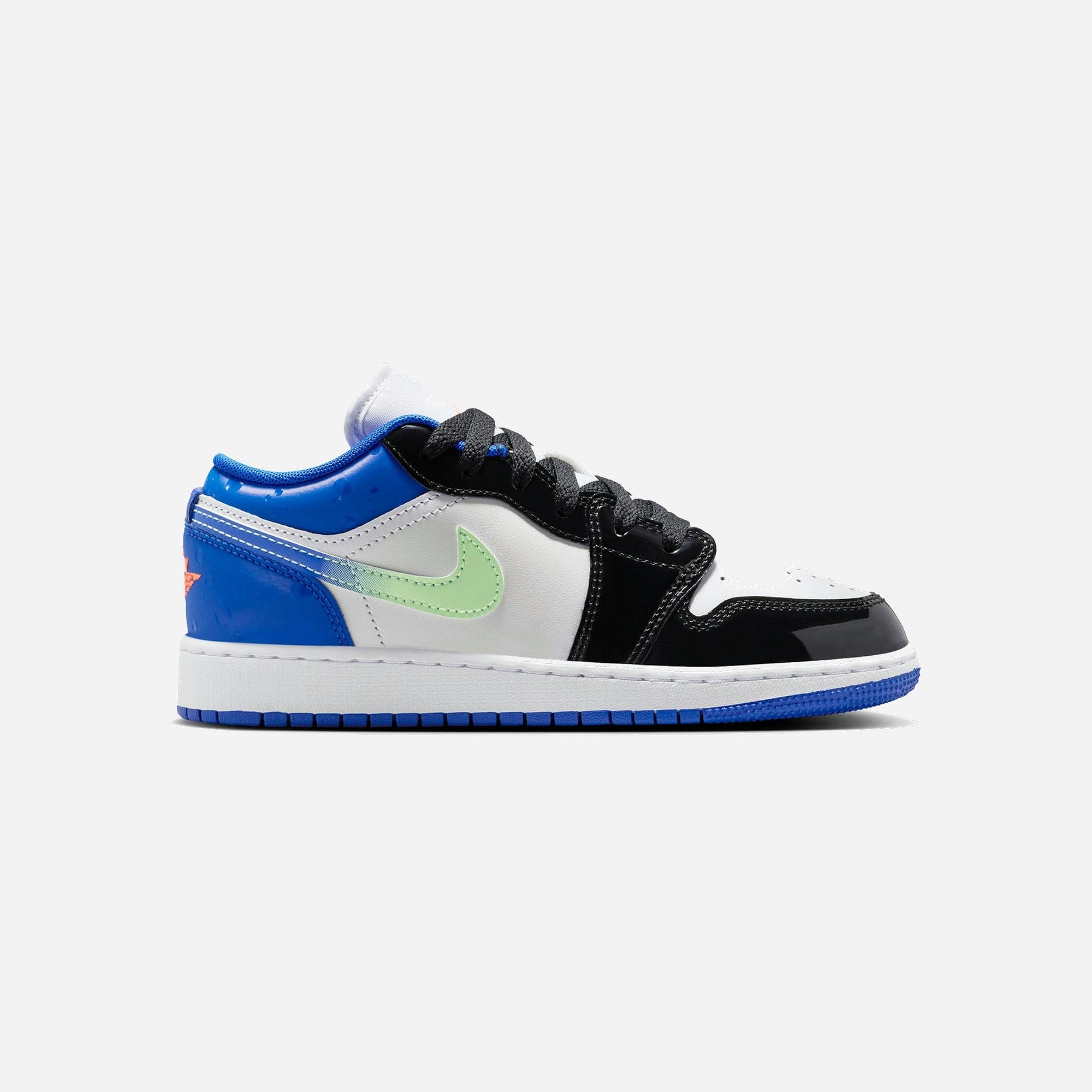 Nike Air Jordan 1 Low SE Game Royal Black Bright Mango GS