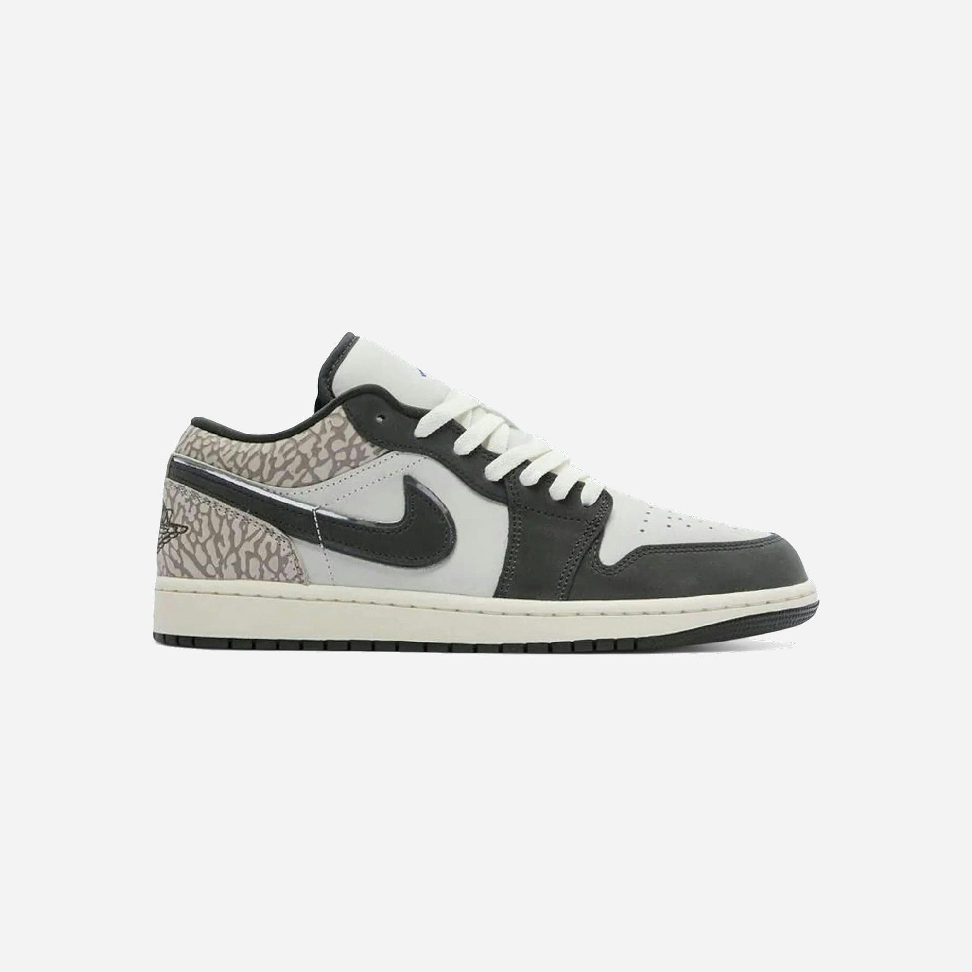 Nike Air Jordan 1 Low SE Sail Deep Pewter Elephent Print