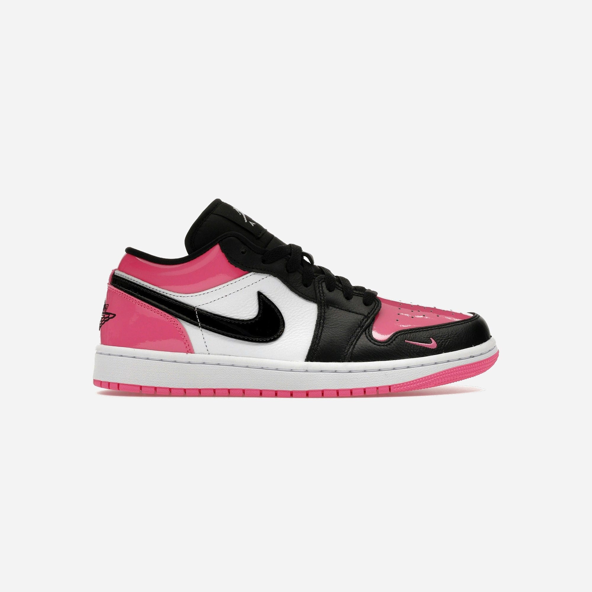 Nike Air Jordan 1 Low SE Black Pinksicle Patent WMNS