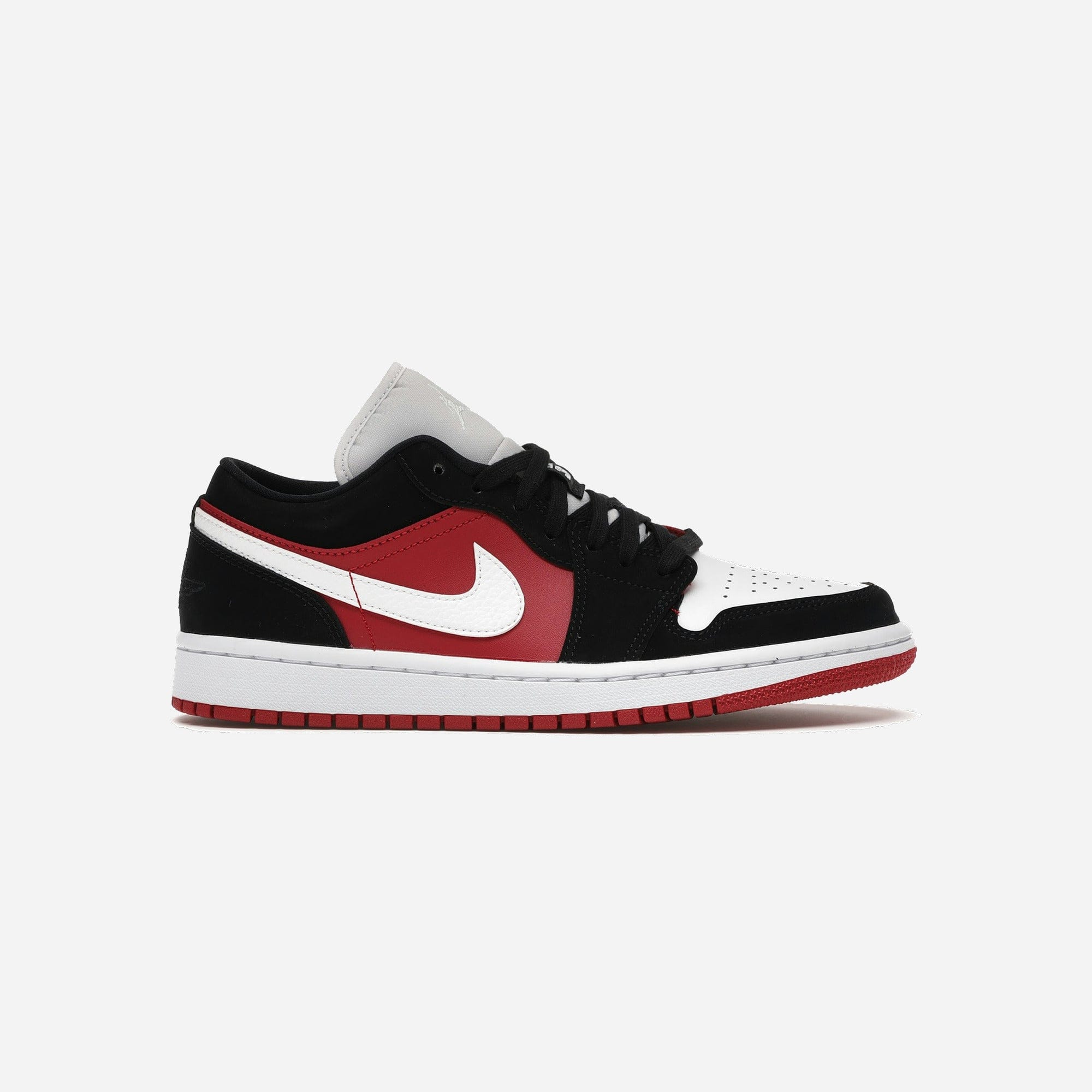 Nike Air Jordan 1 Low Black White Gym Red WMNS