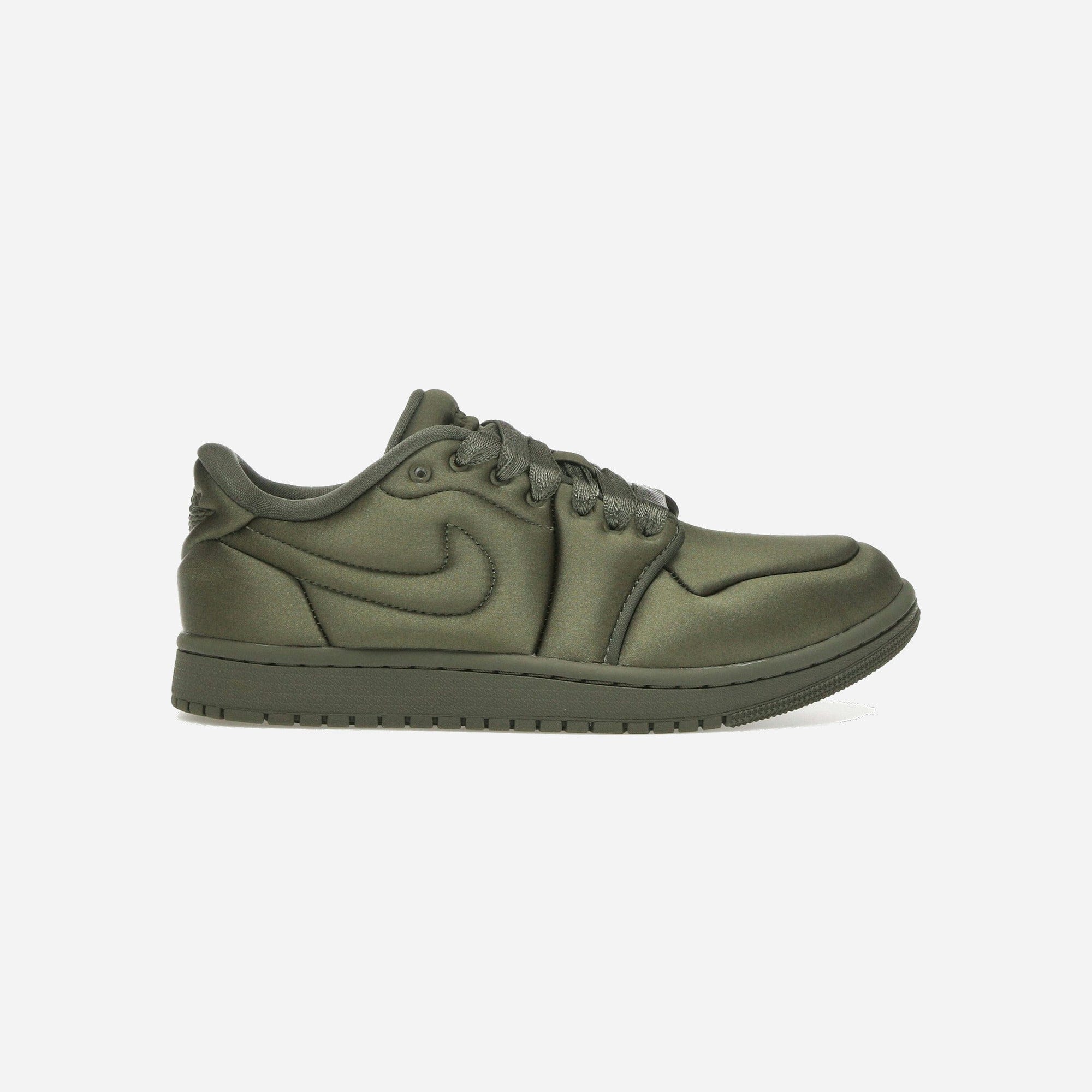 Nike Air Jordan 1 Low Method Of Make Satin Medium Olive WMNS