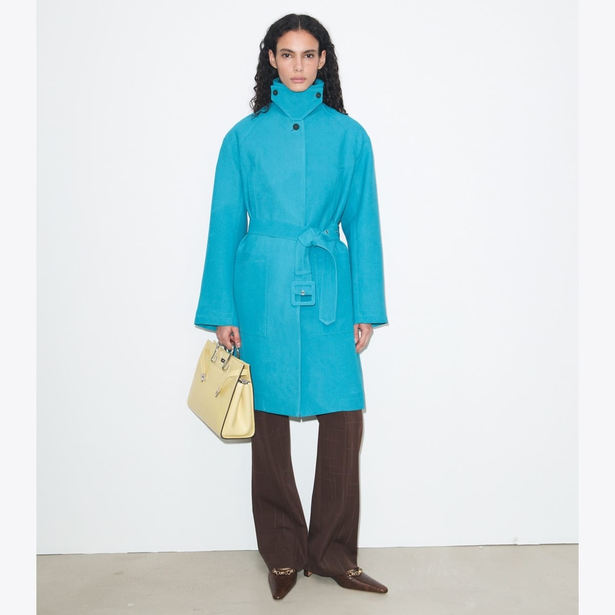 Waxed Canvas Trench Coat
