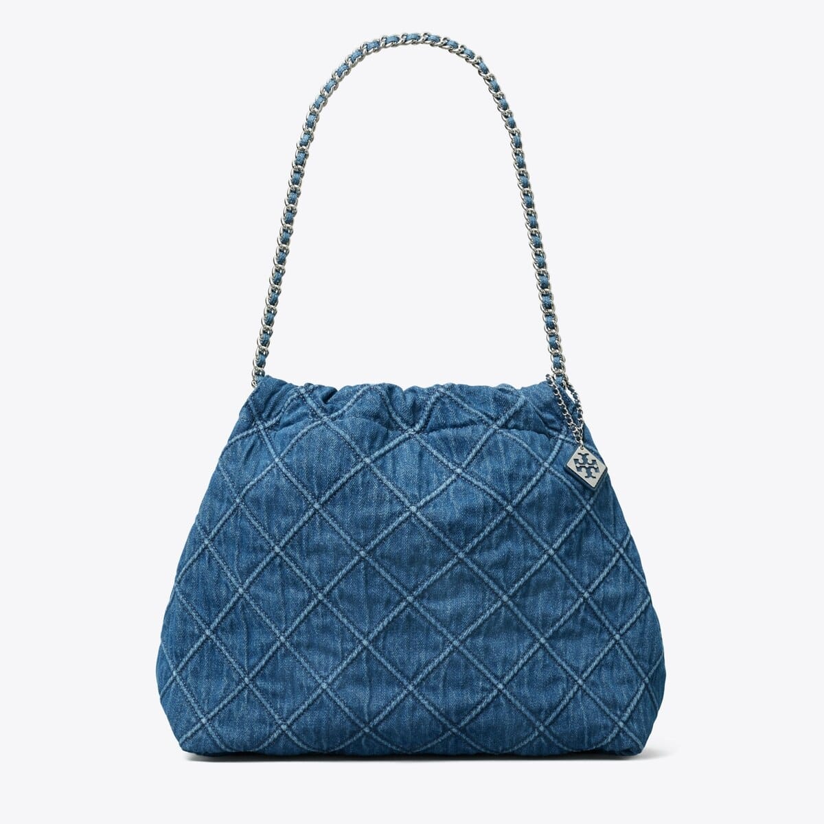 Fleming Soft Denim Hobo Bag