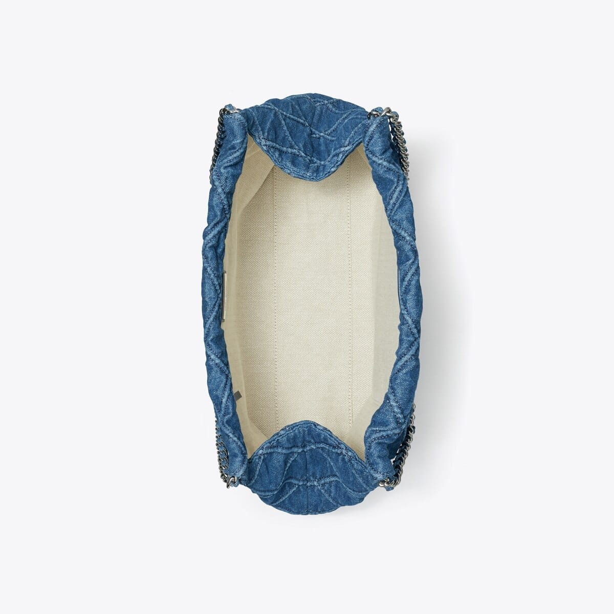 Fleming Soft Denim Hobo Bag