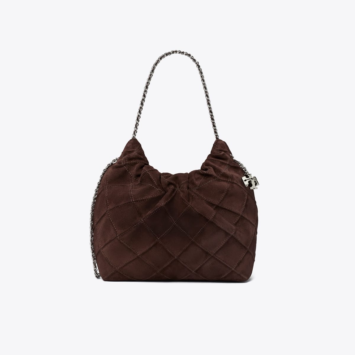 Mini Fleming Soft Suede Hobo Bag