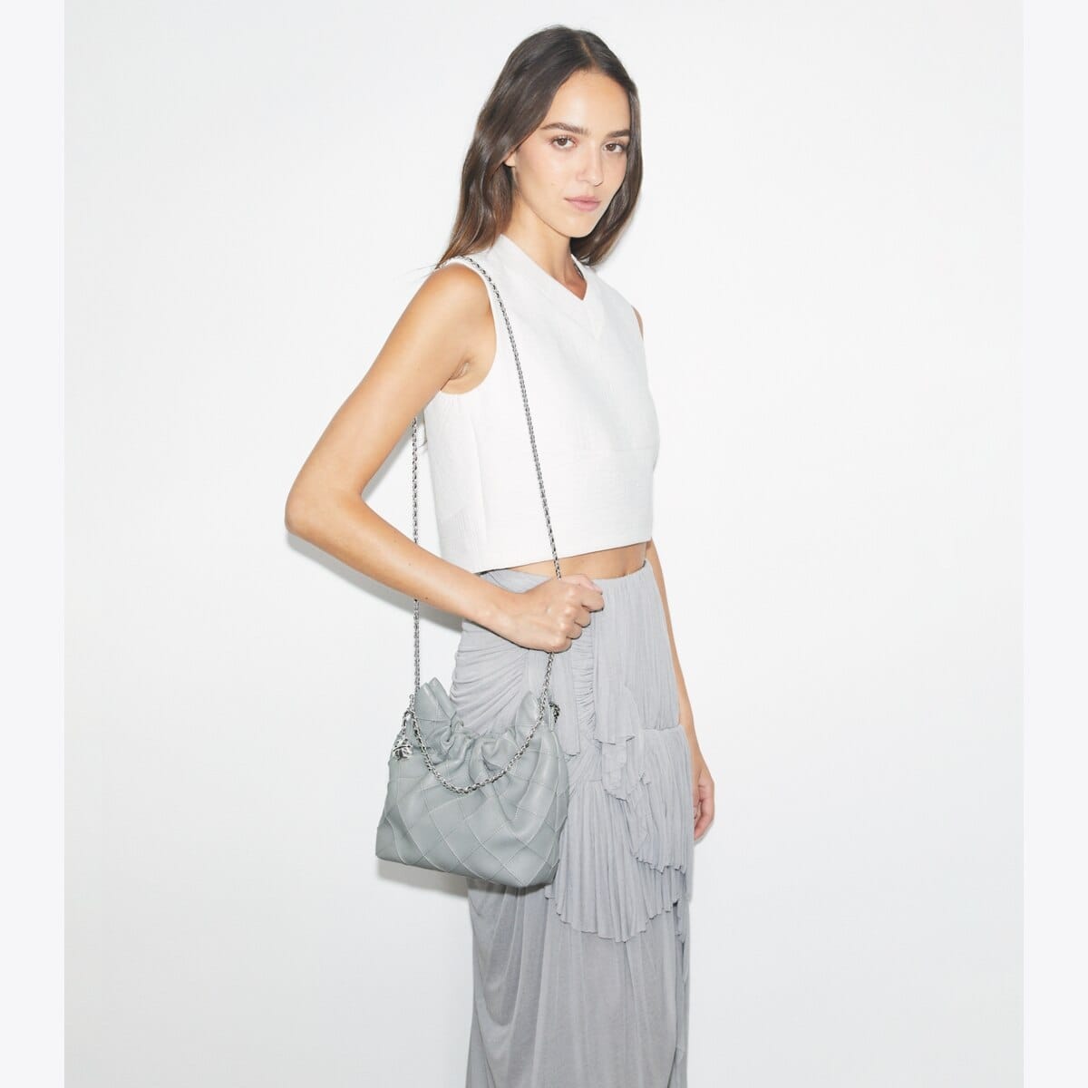 Mini Fleming Soft Hobo Bag