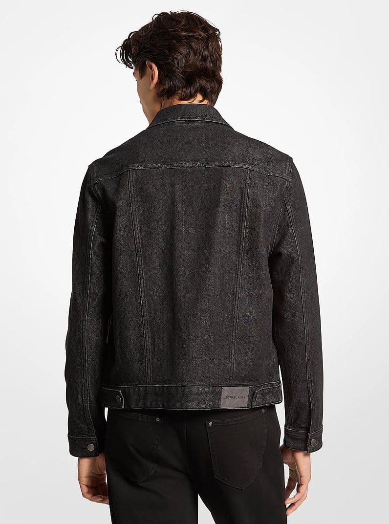 Stretch Denim Trucker Jacket