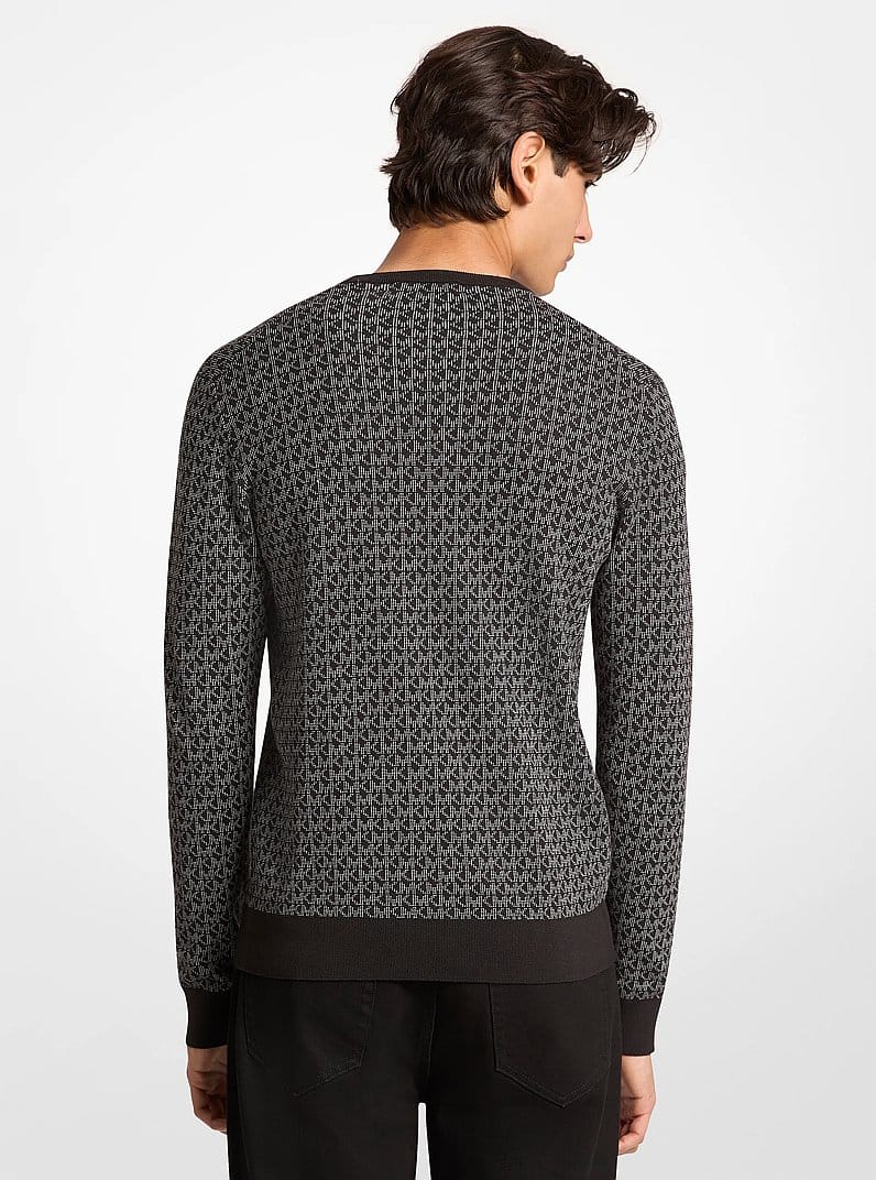 Signature Logo Cotton Sweater