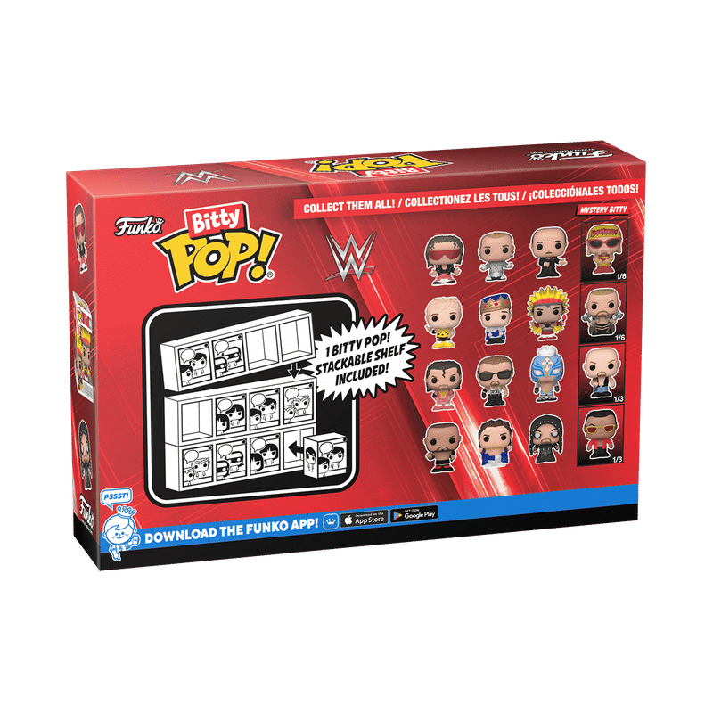 Bitty Pop! WWE 4-Pack Series 4