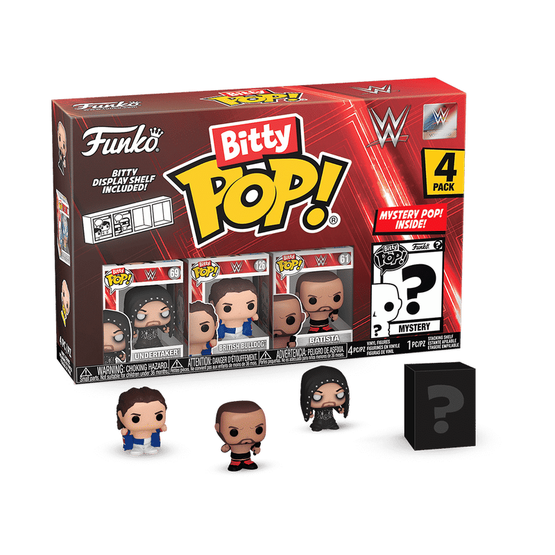 Bitty Pop! WWE 4-Pack Series 4