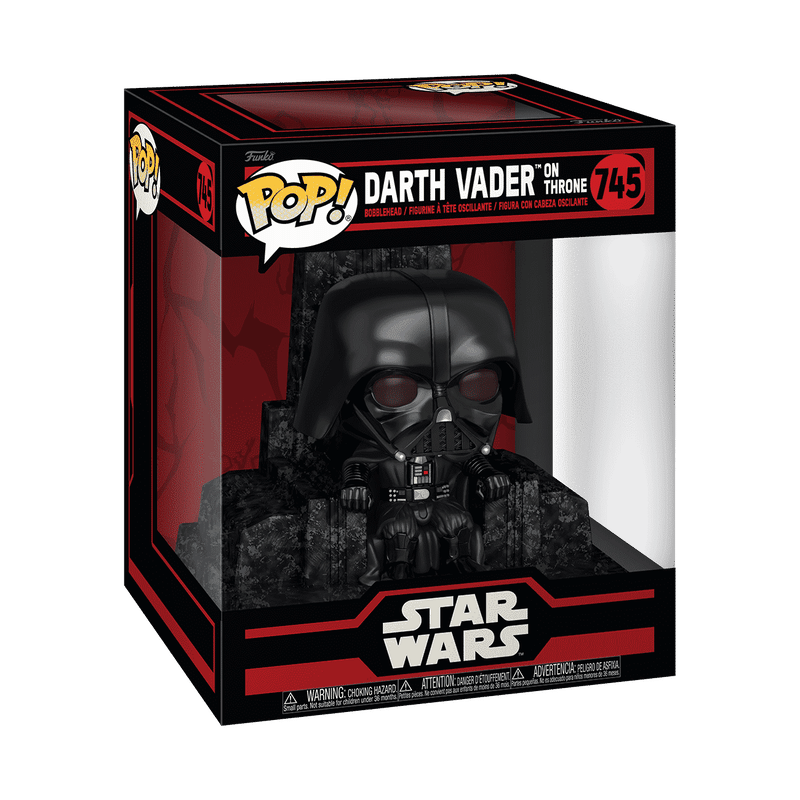 Pop! Deluxe Darth Vader on Throne