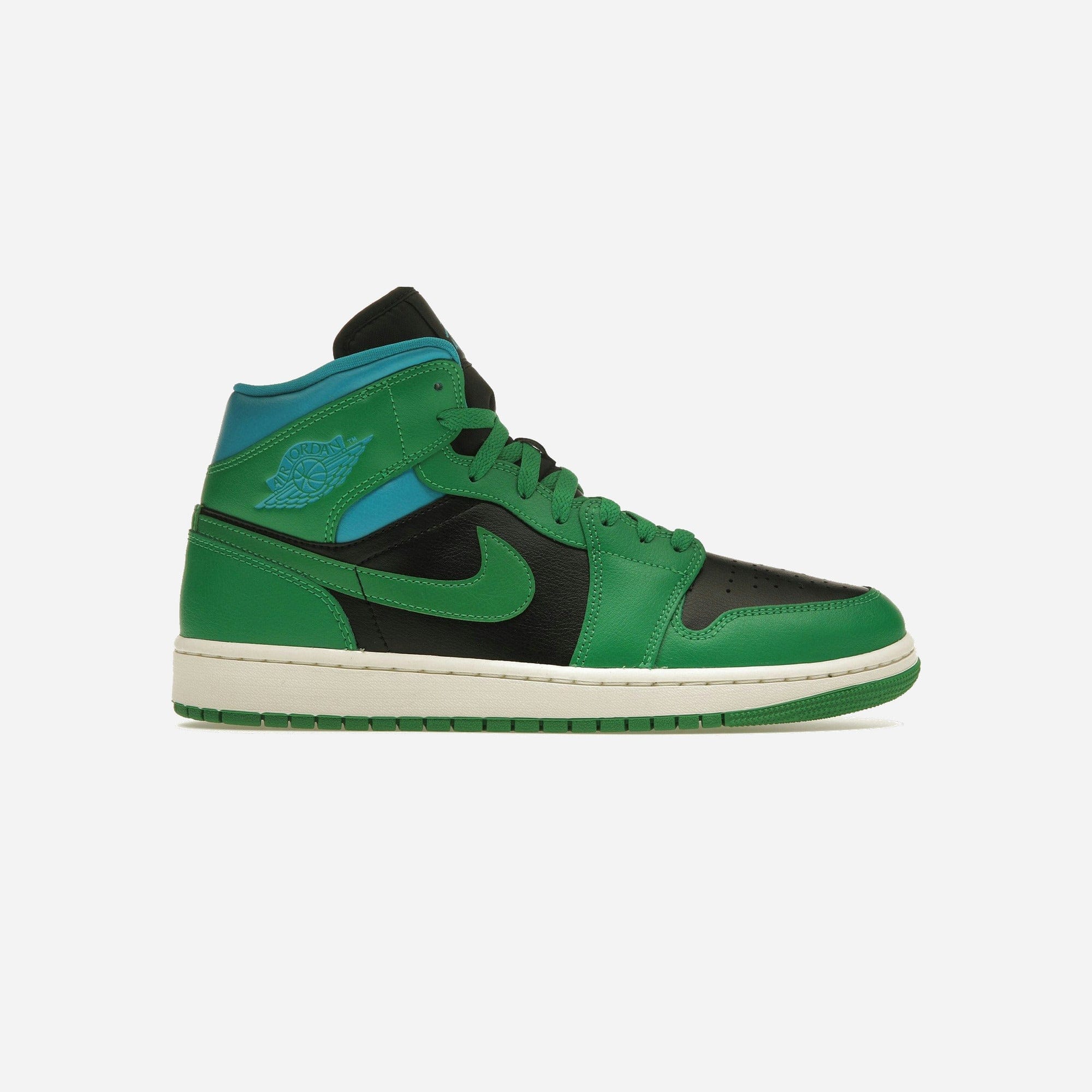 Nike Air Jordan 1 Mid Lucky Green Aquatone WMNS