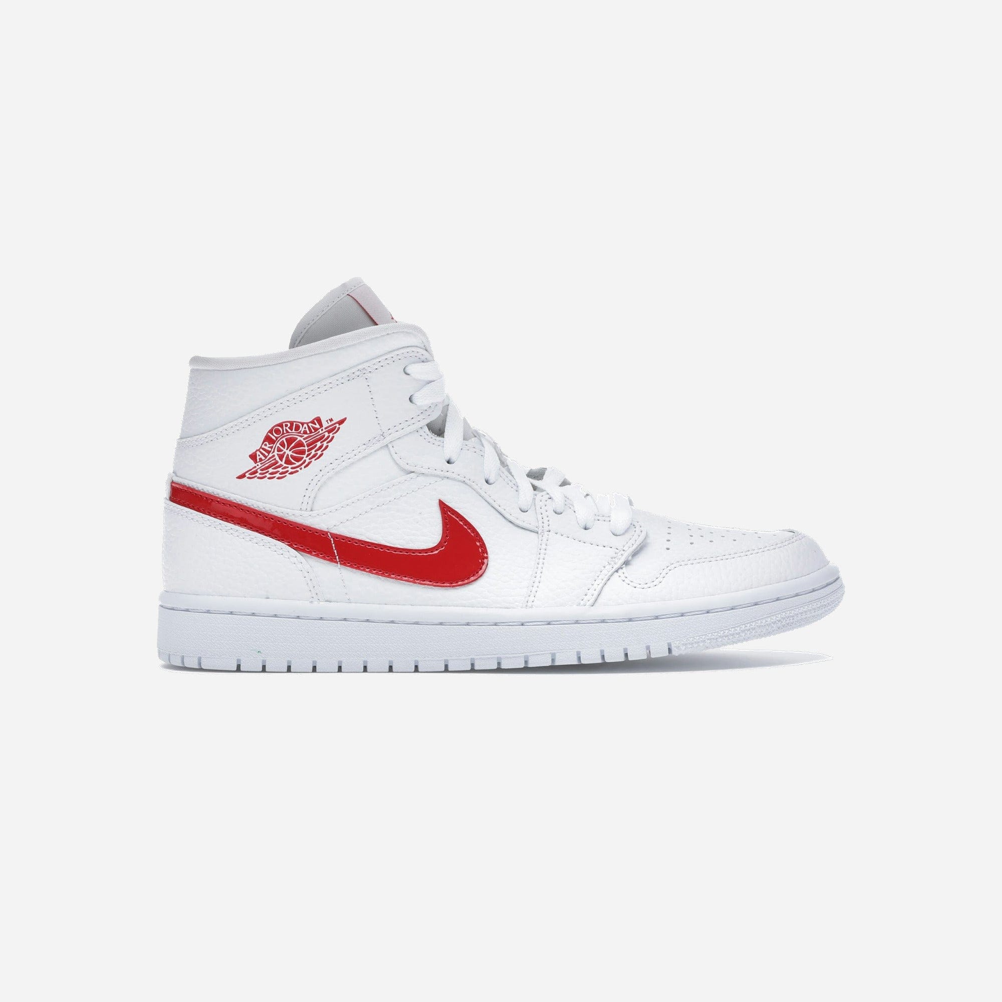 Nike Air Jordan 1 Mid White University Red WMNS