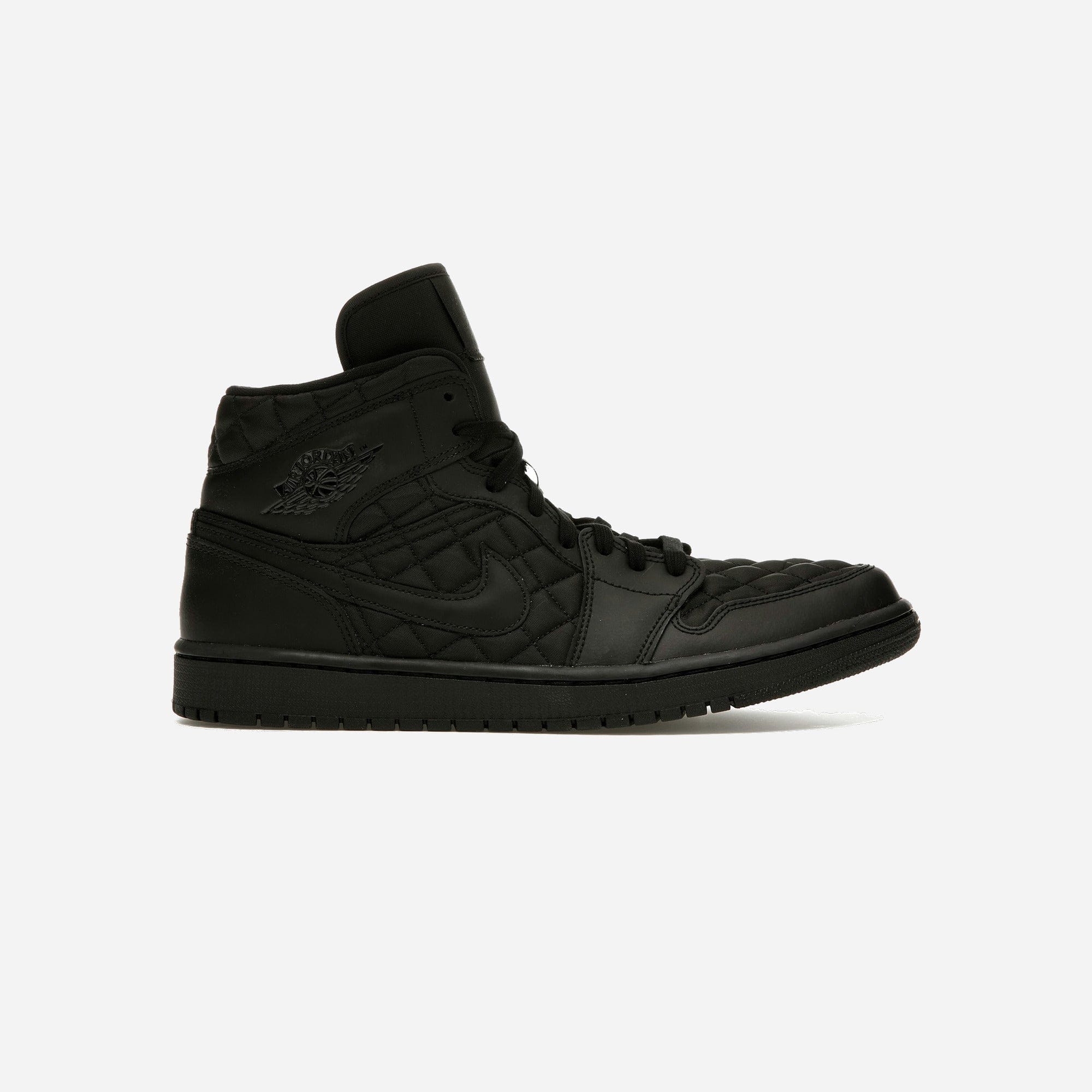 Nike Air Jordan 1 Mid SE Quilted Black WMNS