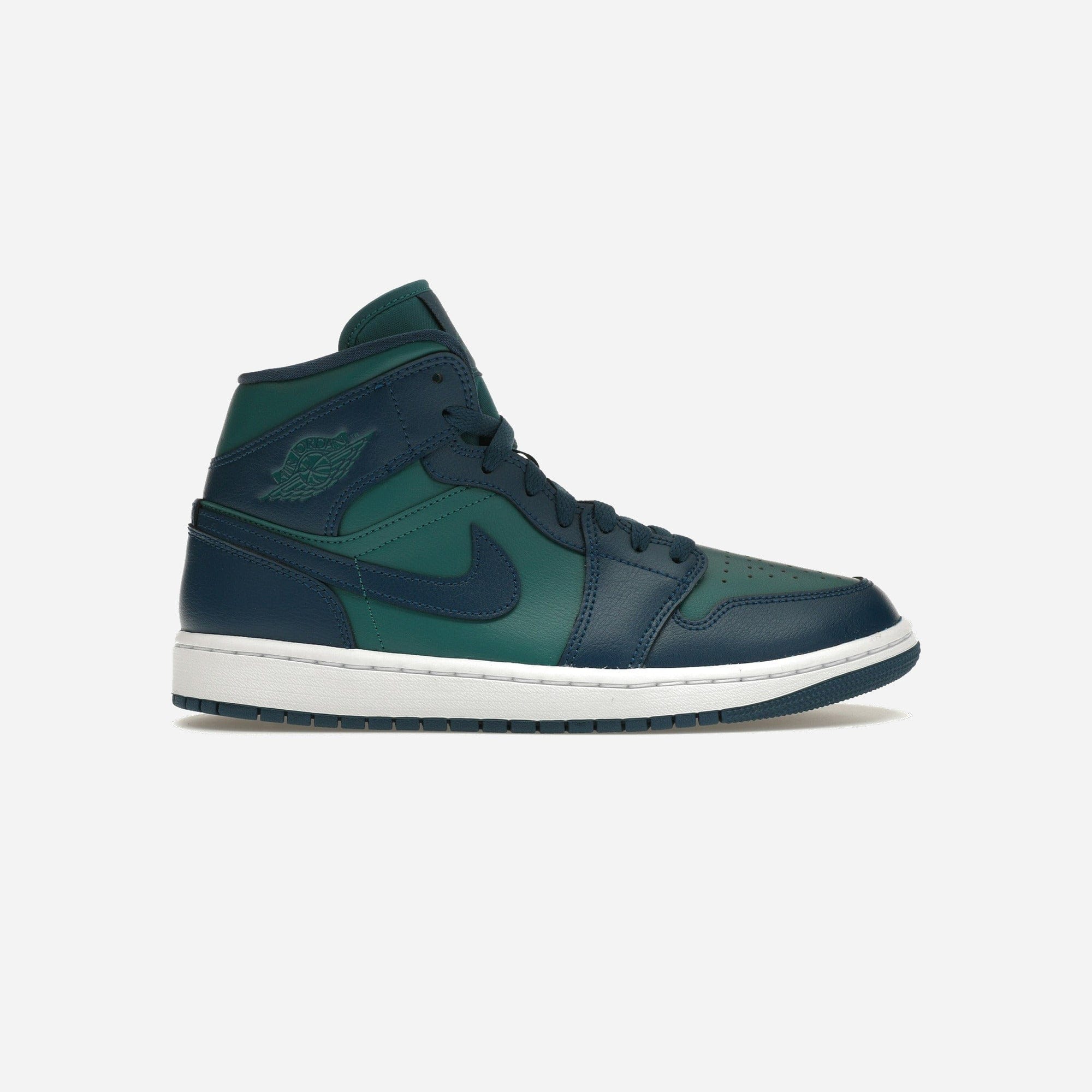 Nike Air Jordan 1 Mid Teal French Blue WMNS