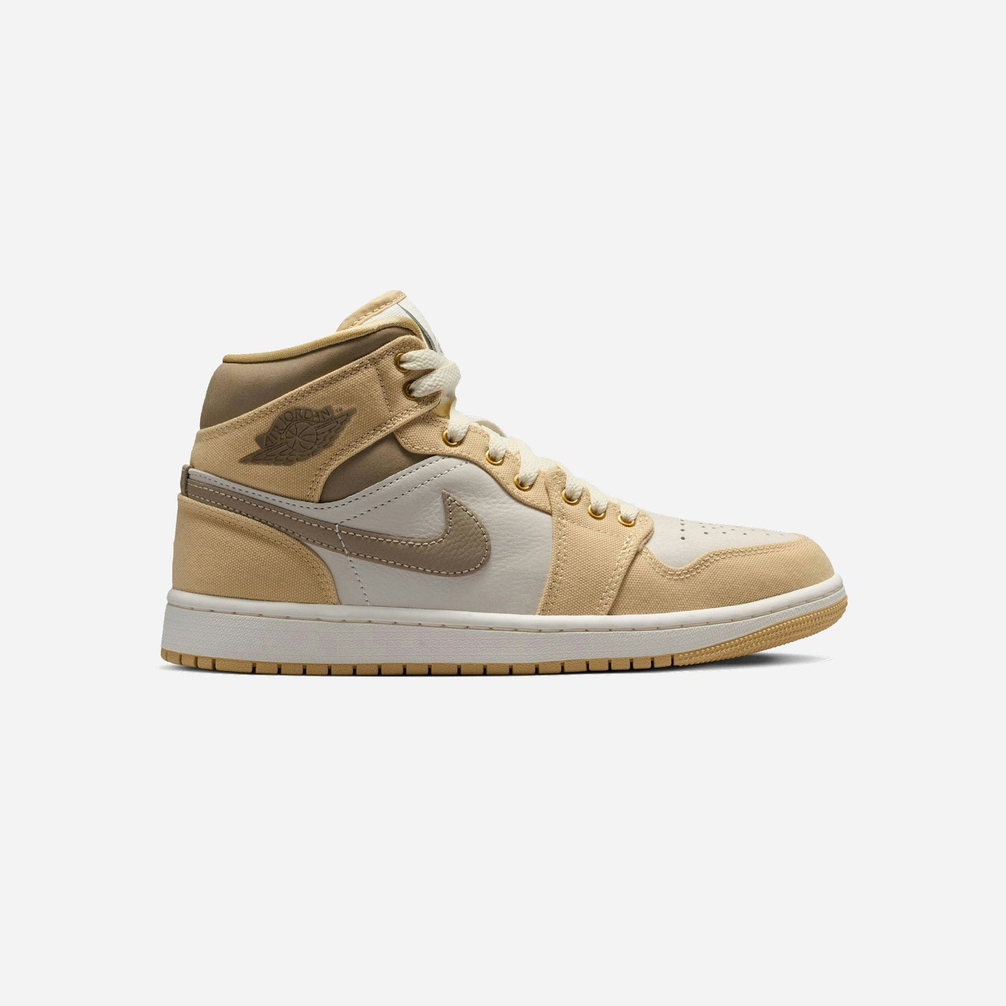 Nike Air Jordan 1 Mid Khaki Sesame WMNS