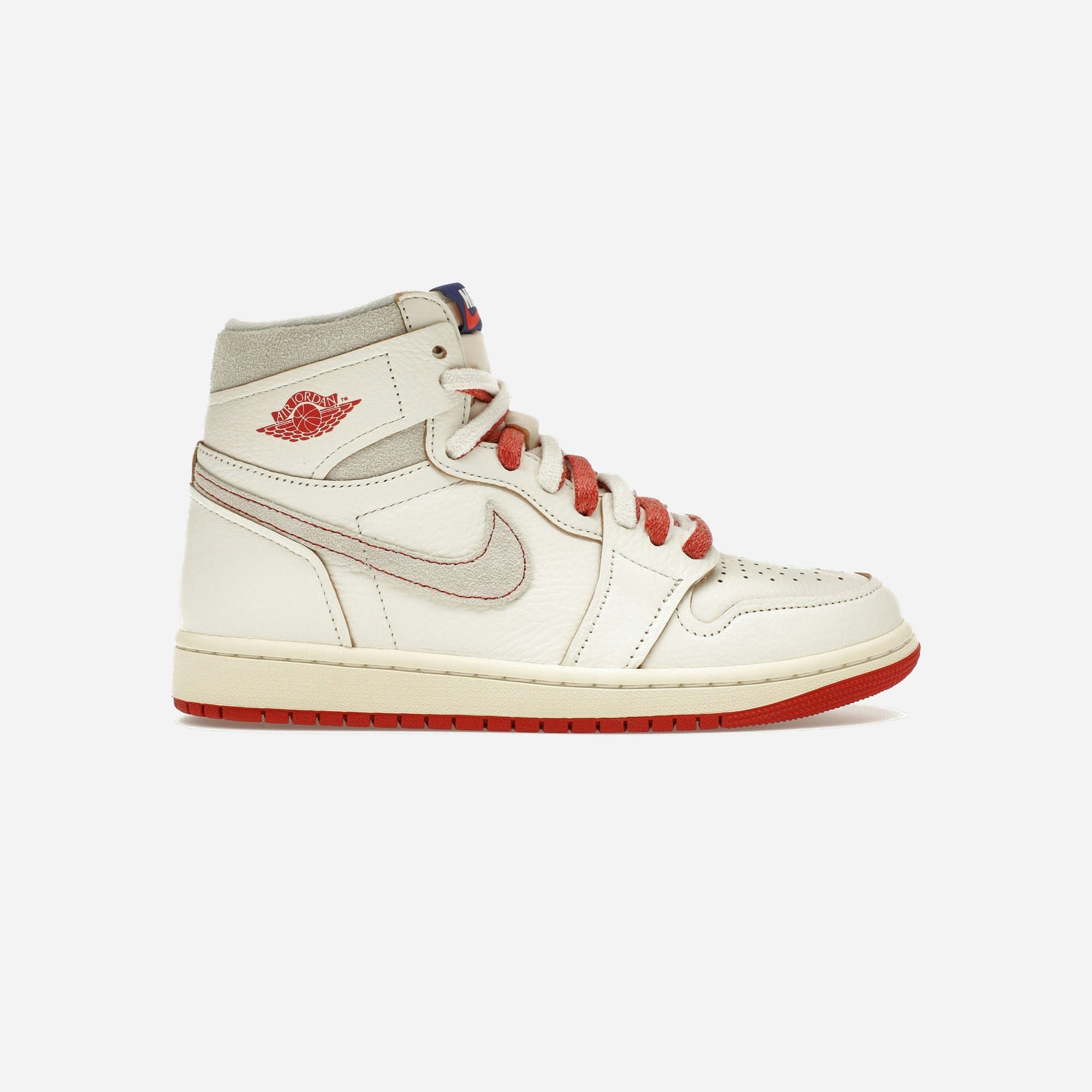 Nike Air Jordan 1 Retro High Rare Air Sail Cinnabar WMNS